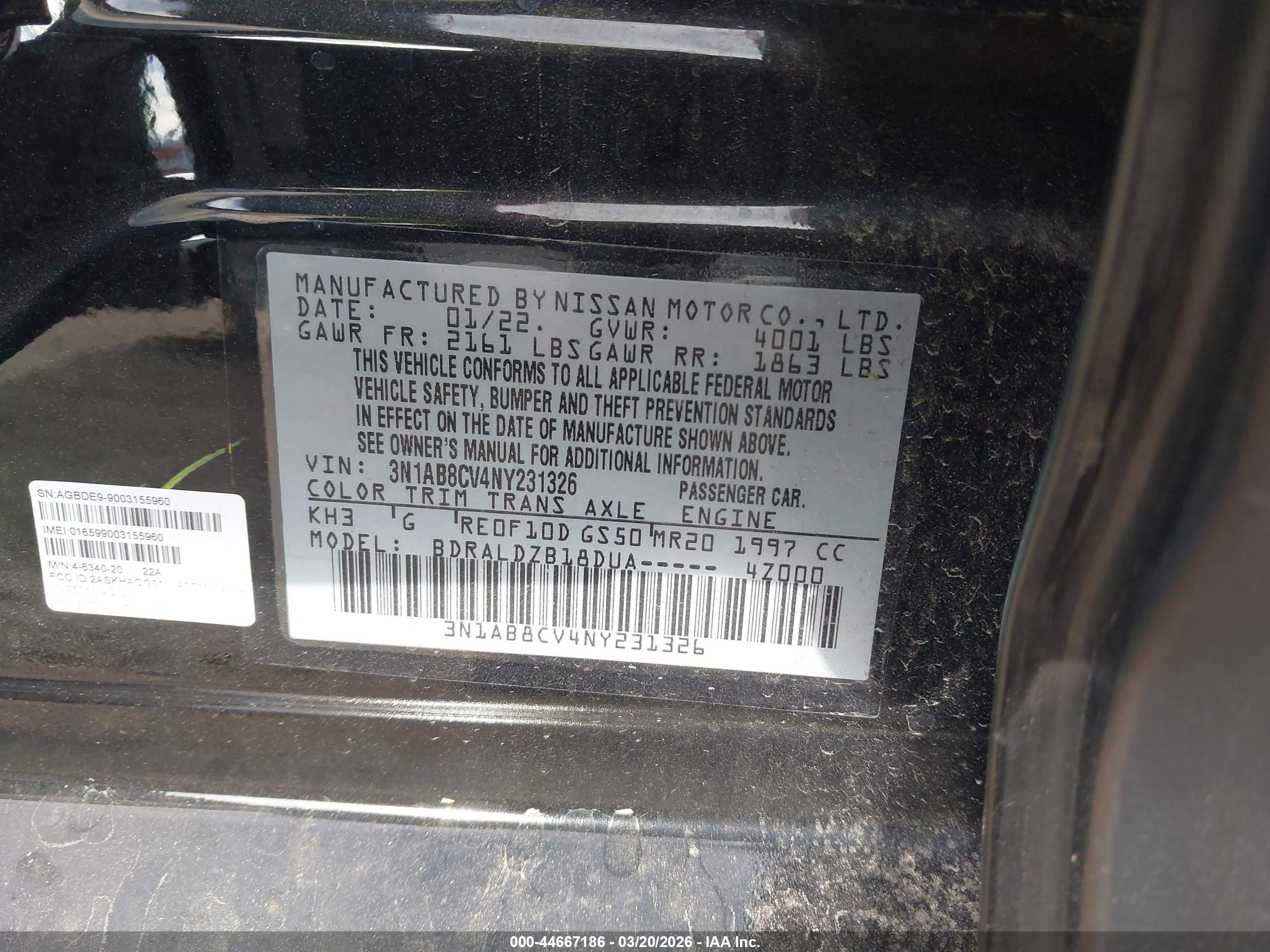 NISSAN SENTRA image 9