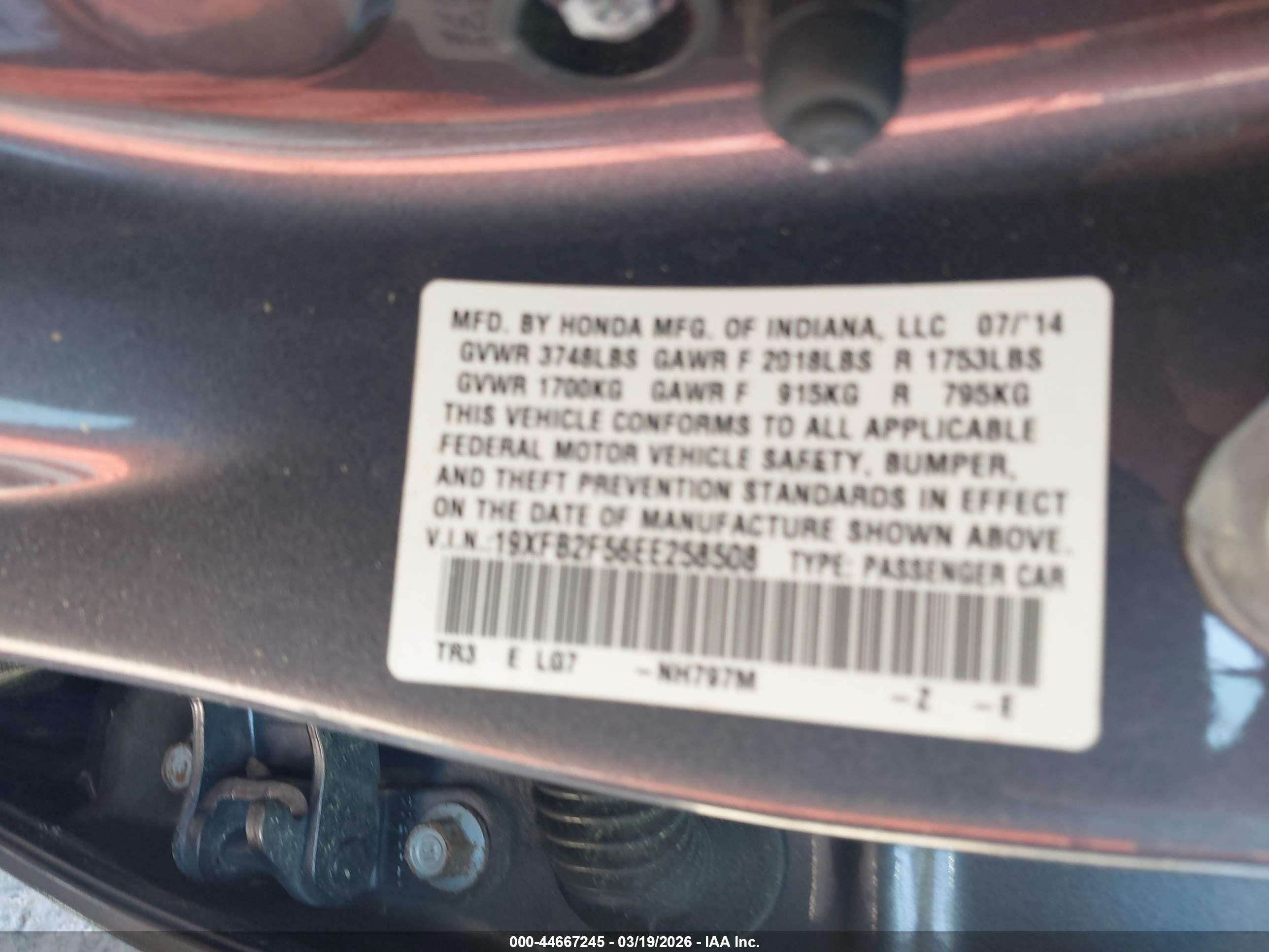HONDA CIVIC image 9