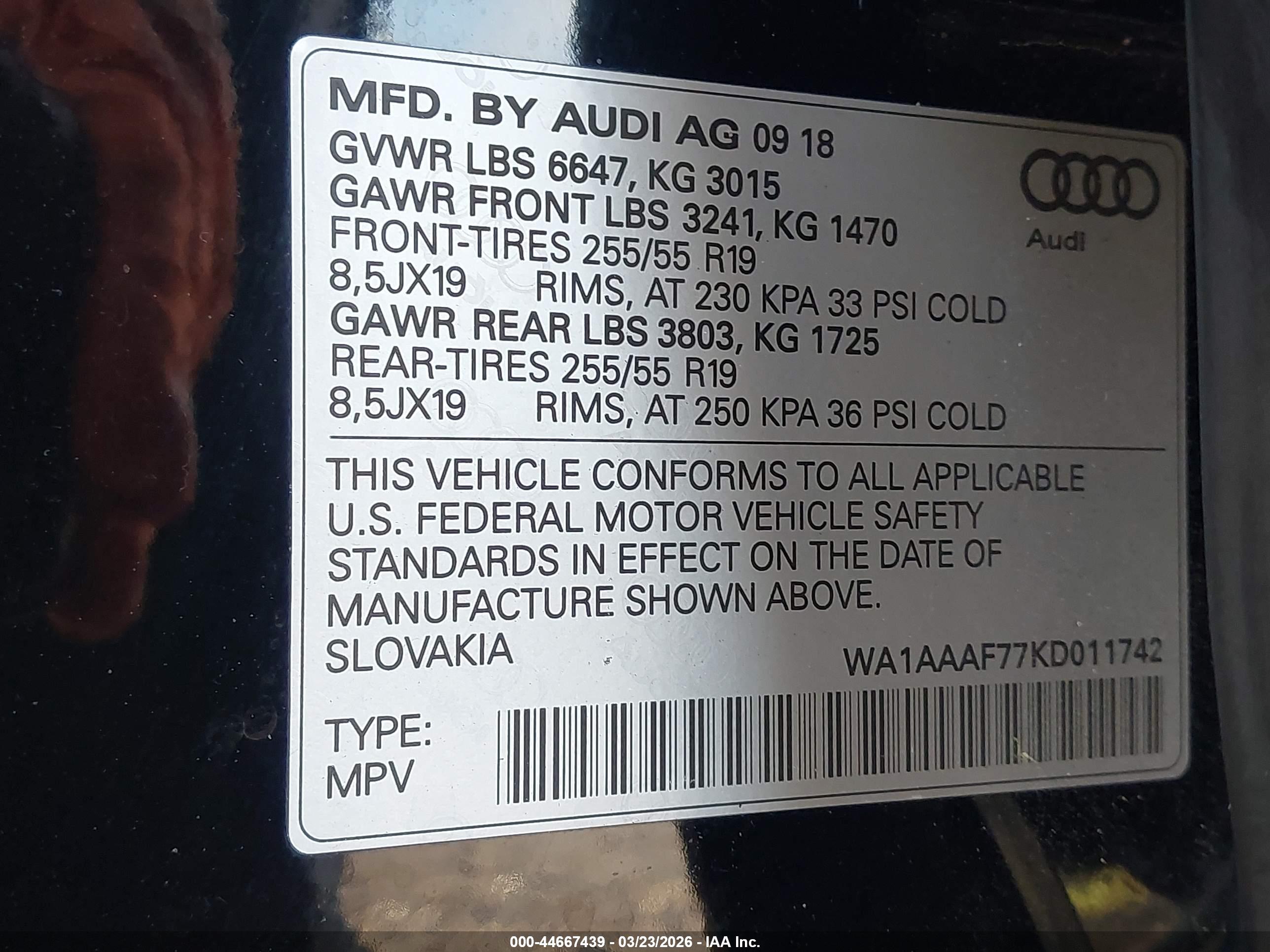 AUDI Q7 image 9
