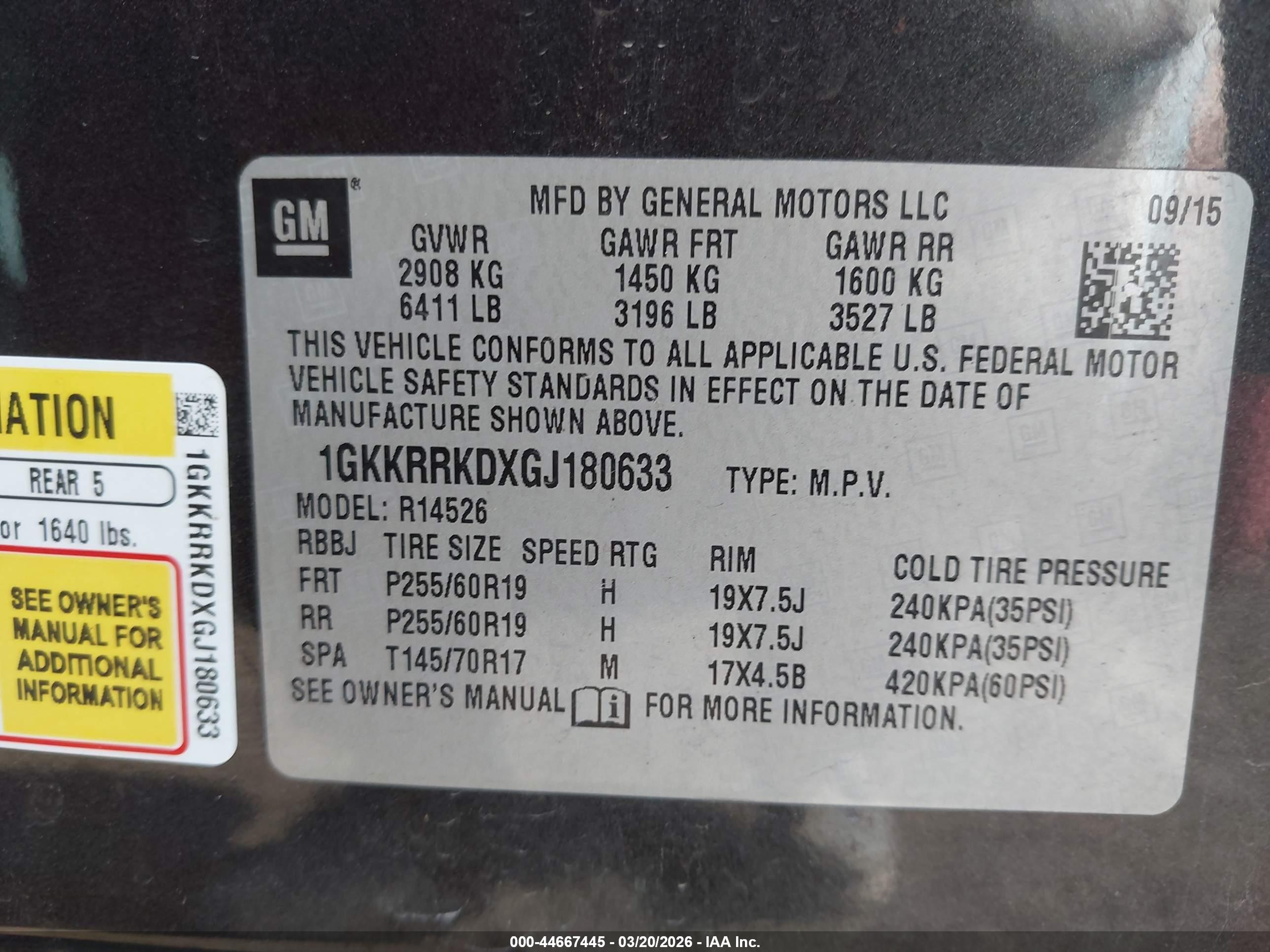 GMC ACADIA image 9