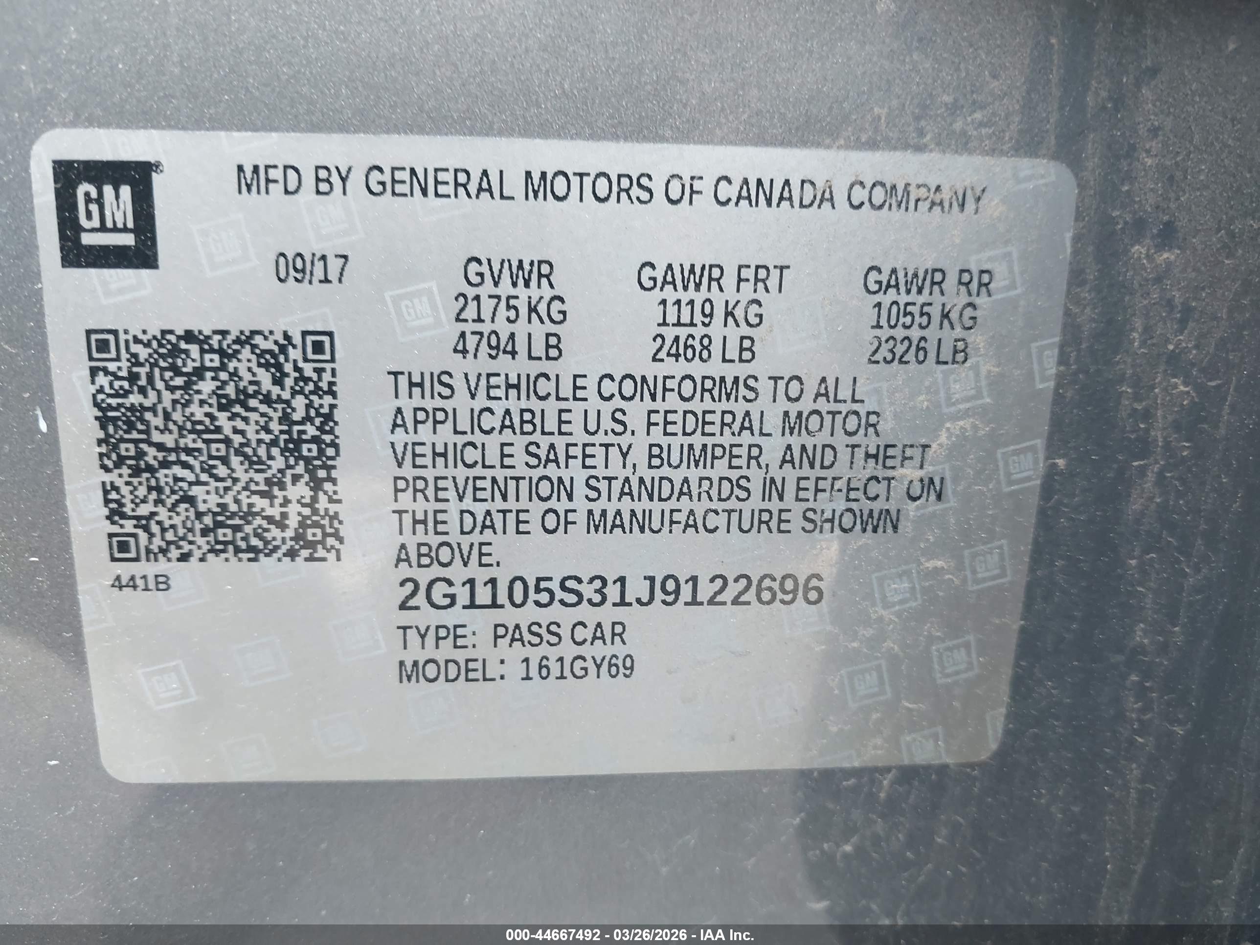 CHEVROLET IMPALA image 9