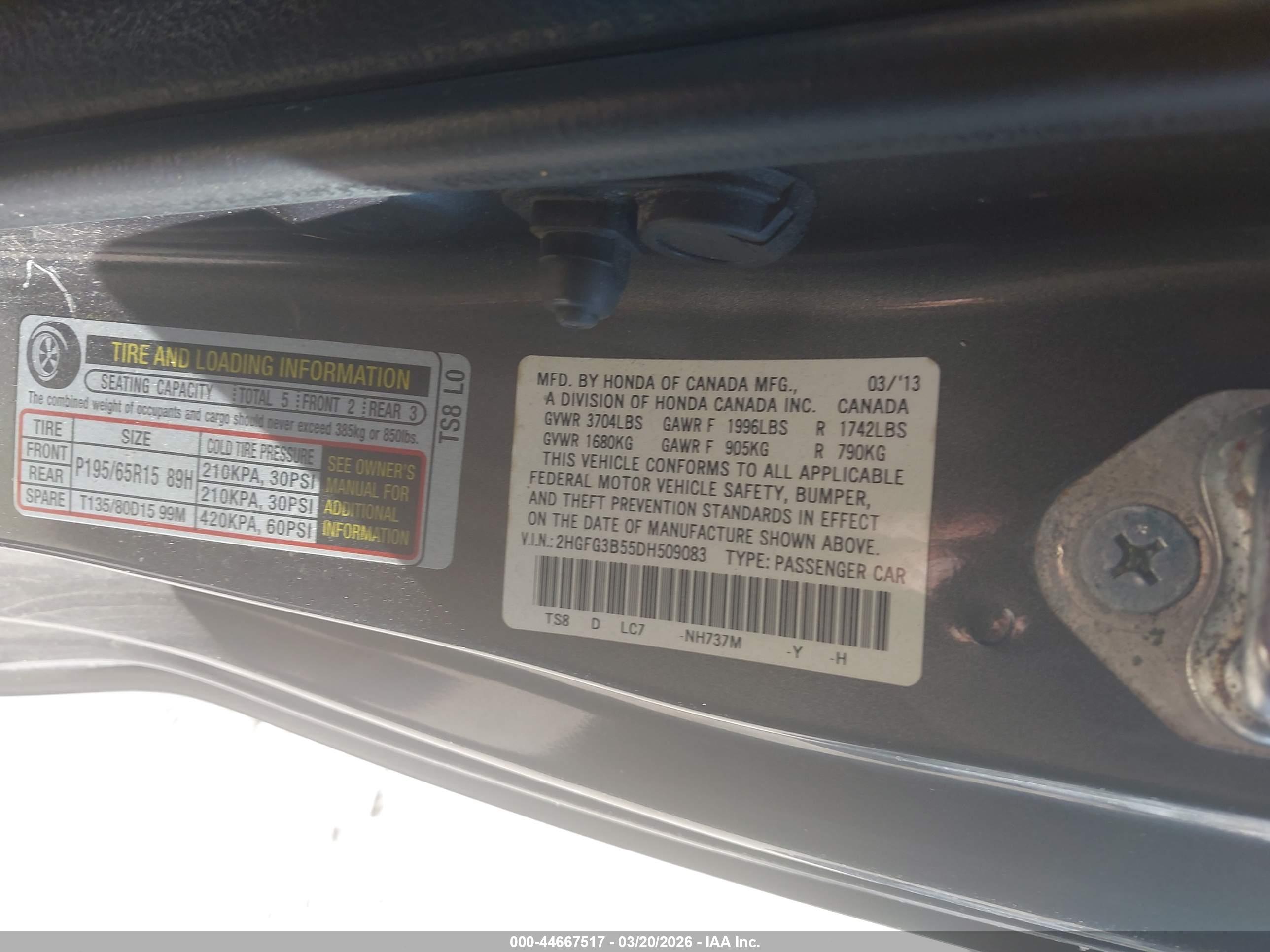 HONDA CIVIC image 9