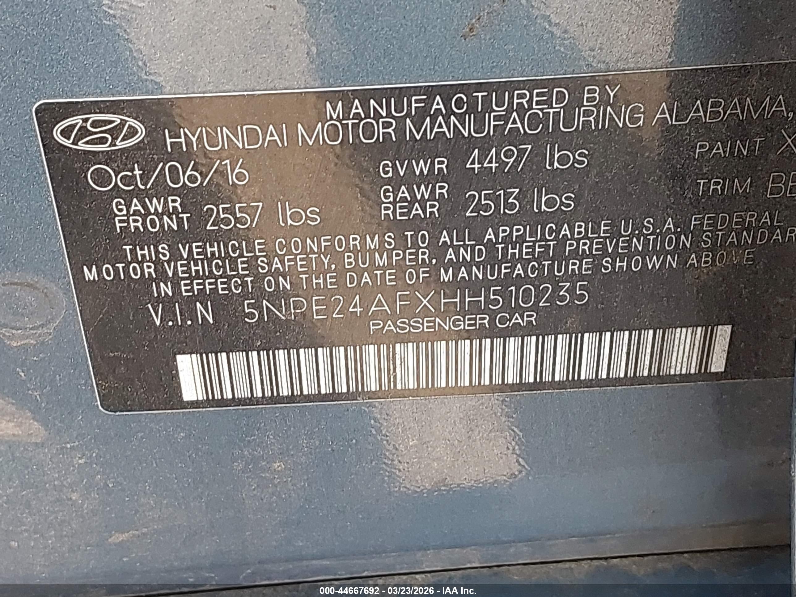 HYUNDAI SONATA image 9