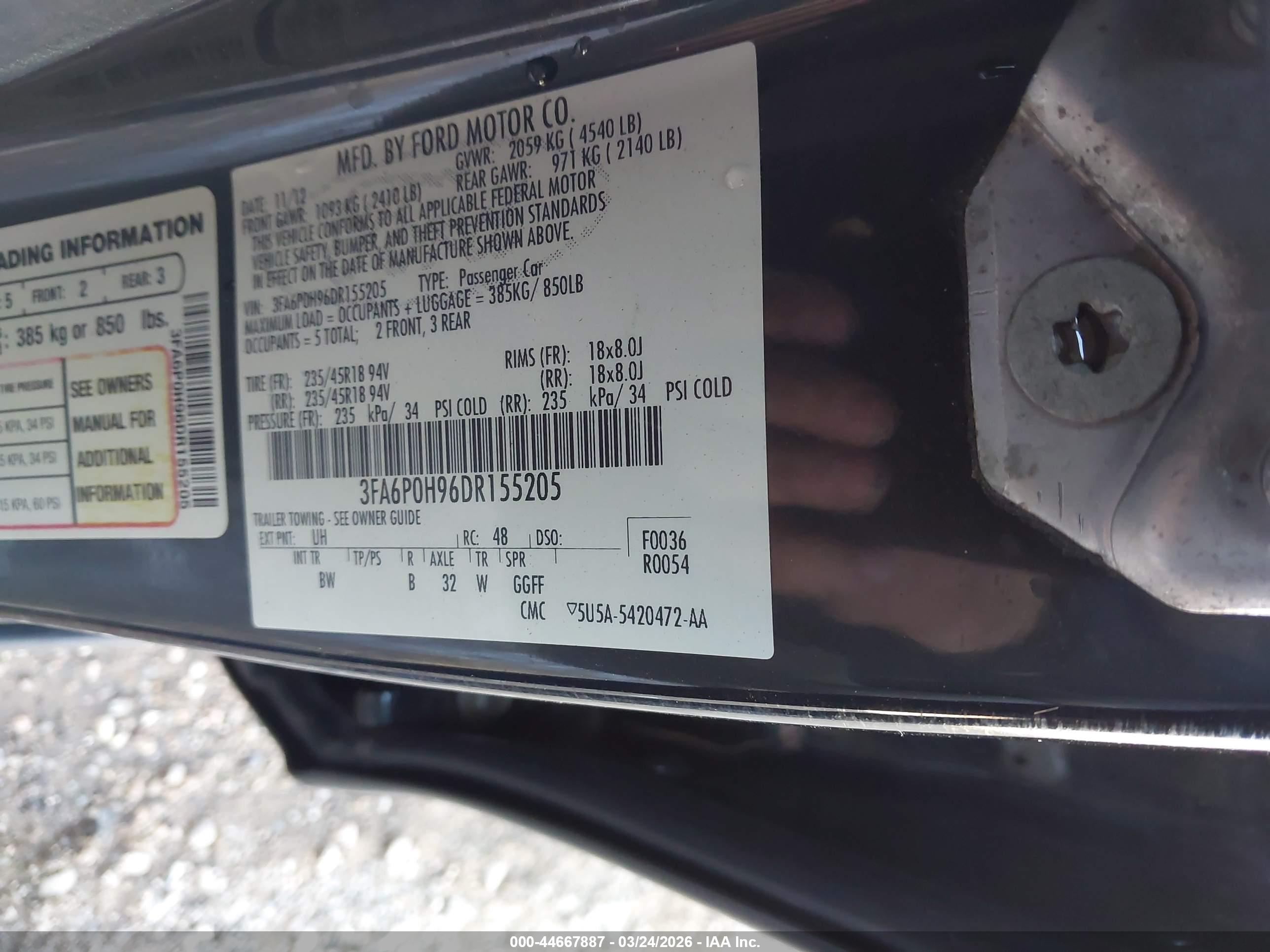 FORD FUSION image 9