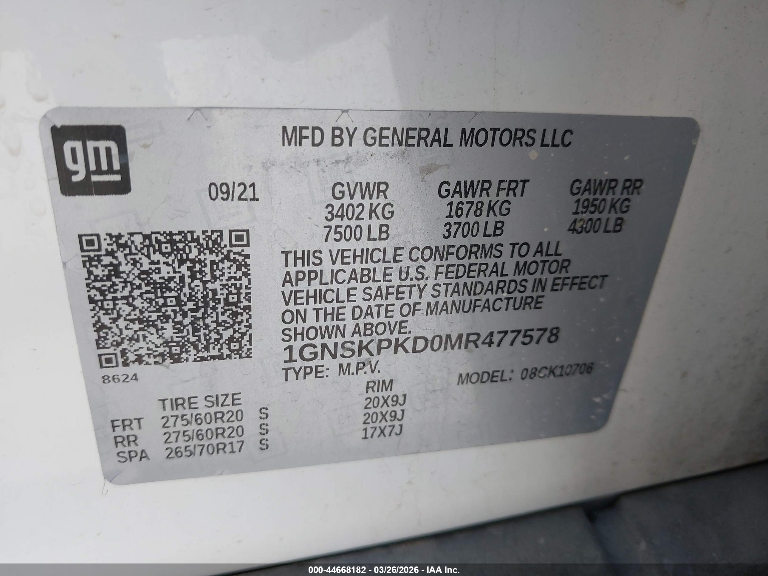 CHEVROLET TAHOE image 9