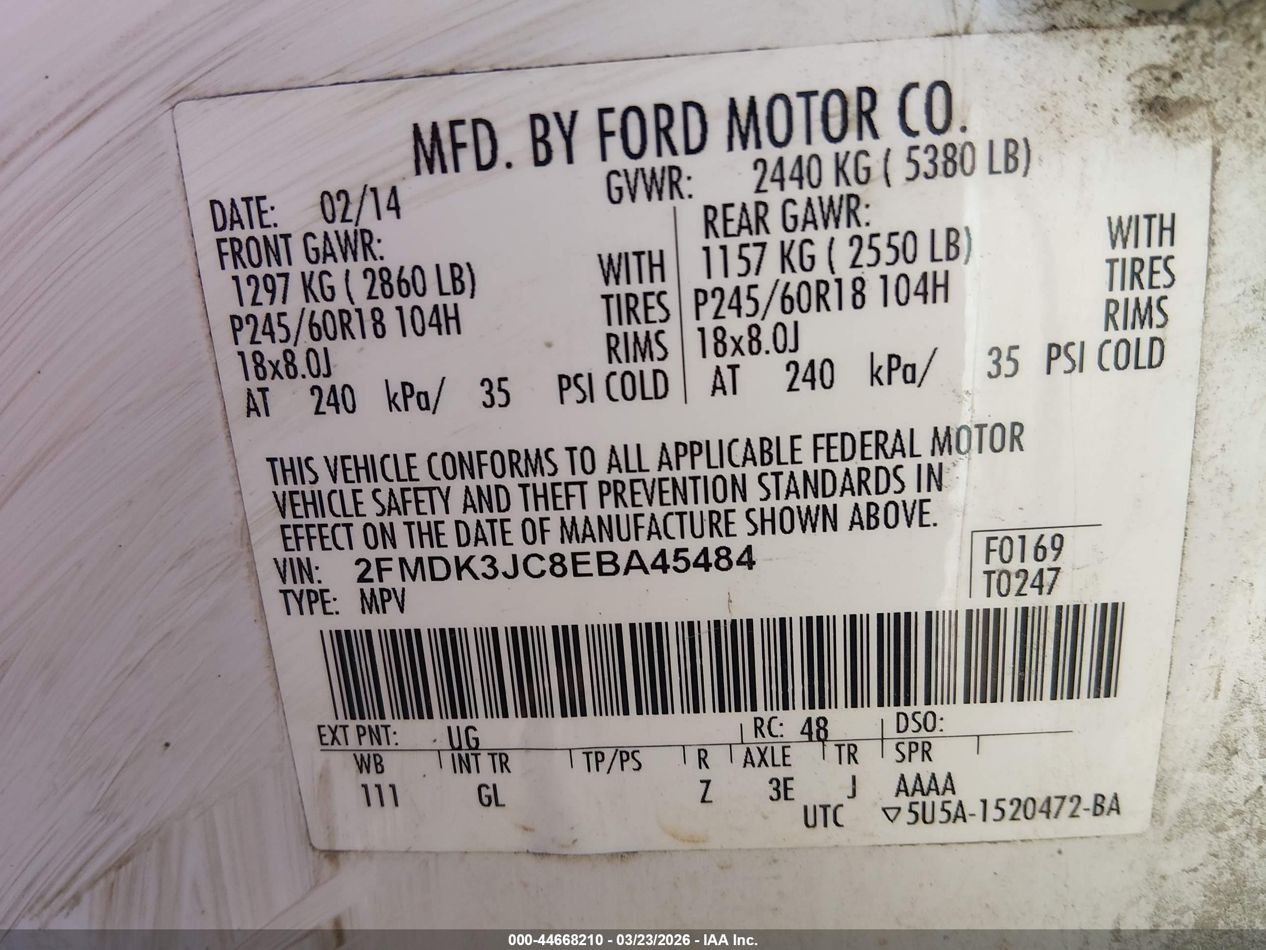 FORD EDGE image 9