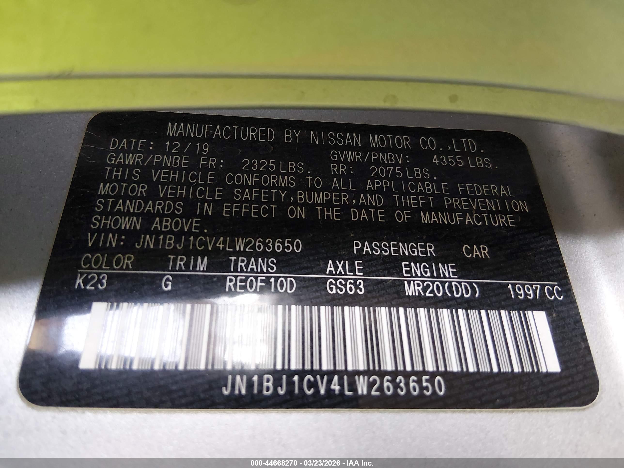 NISSAN ROGUE image 9