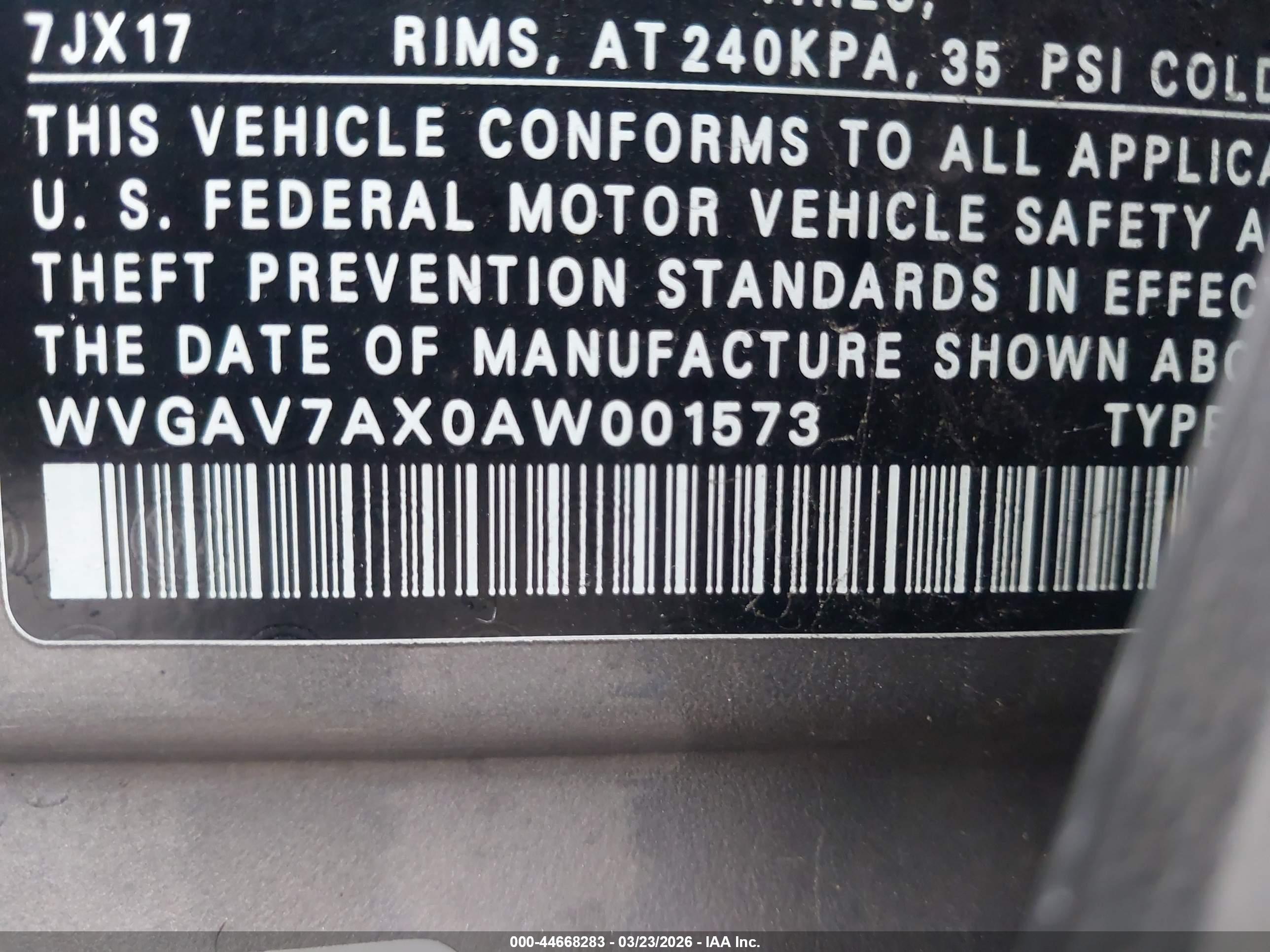 VOLKSWAGEN TIGUAN image 9