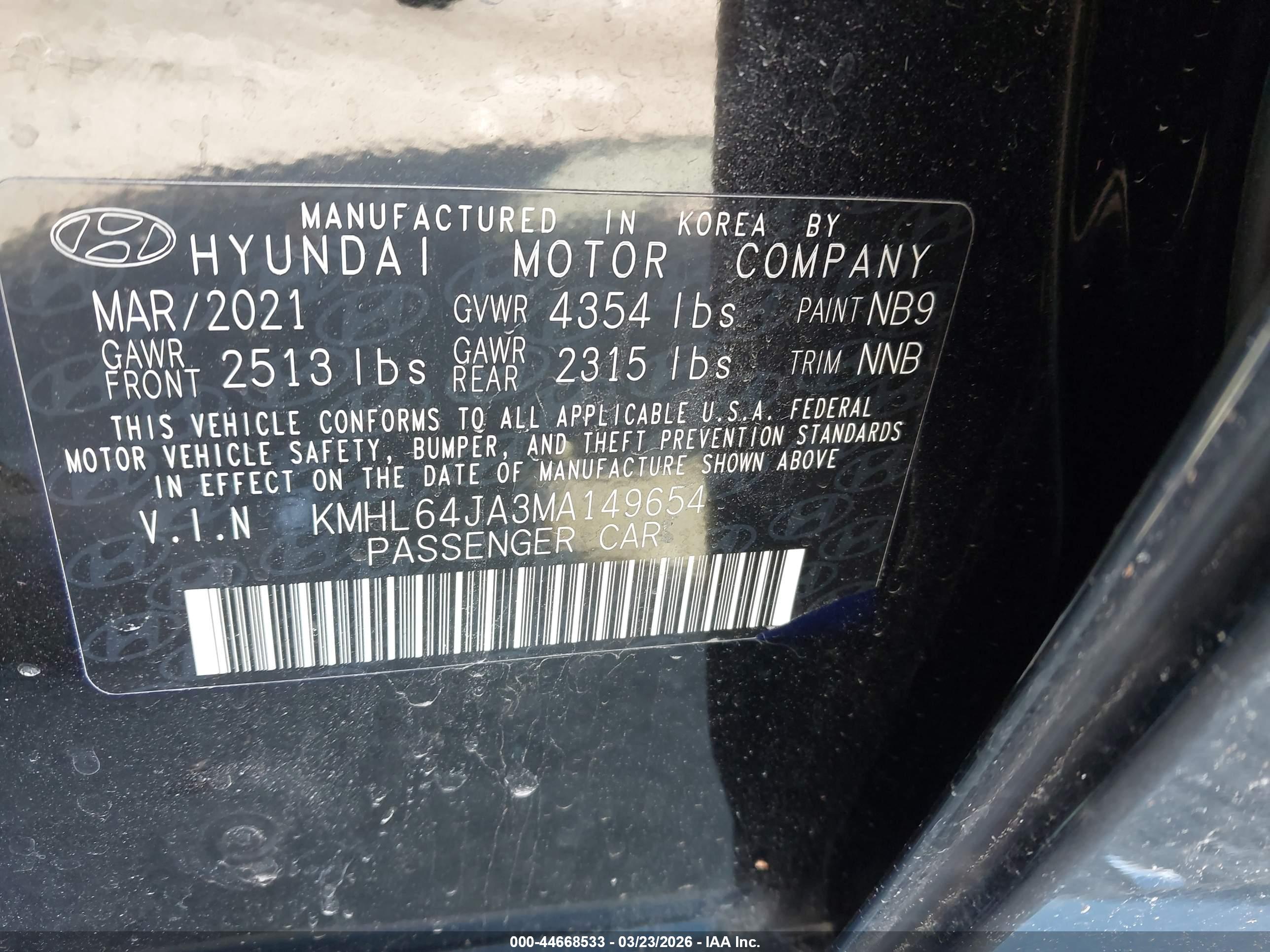 HYUNDAI SONATA image 9
