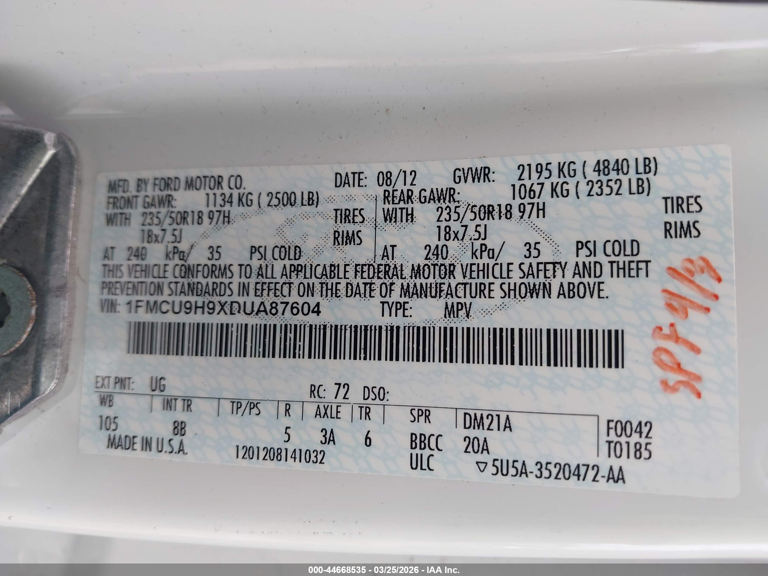FORD ESCAPE image 9