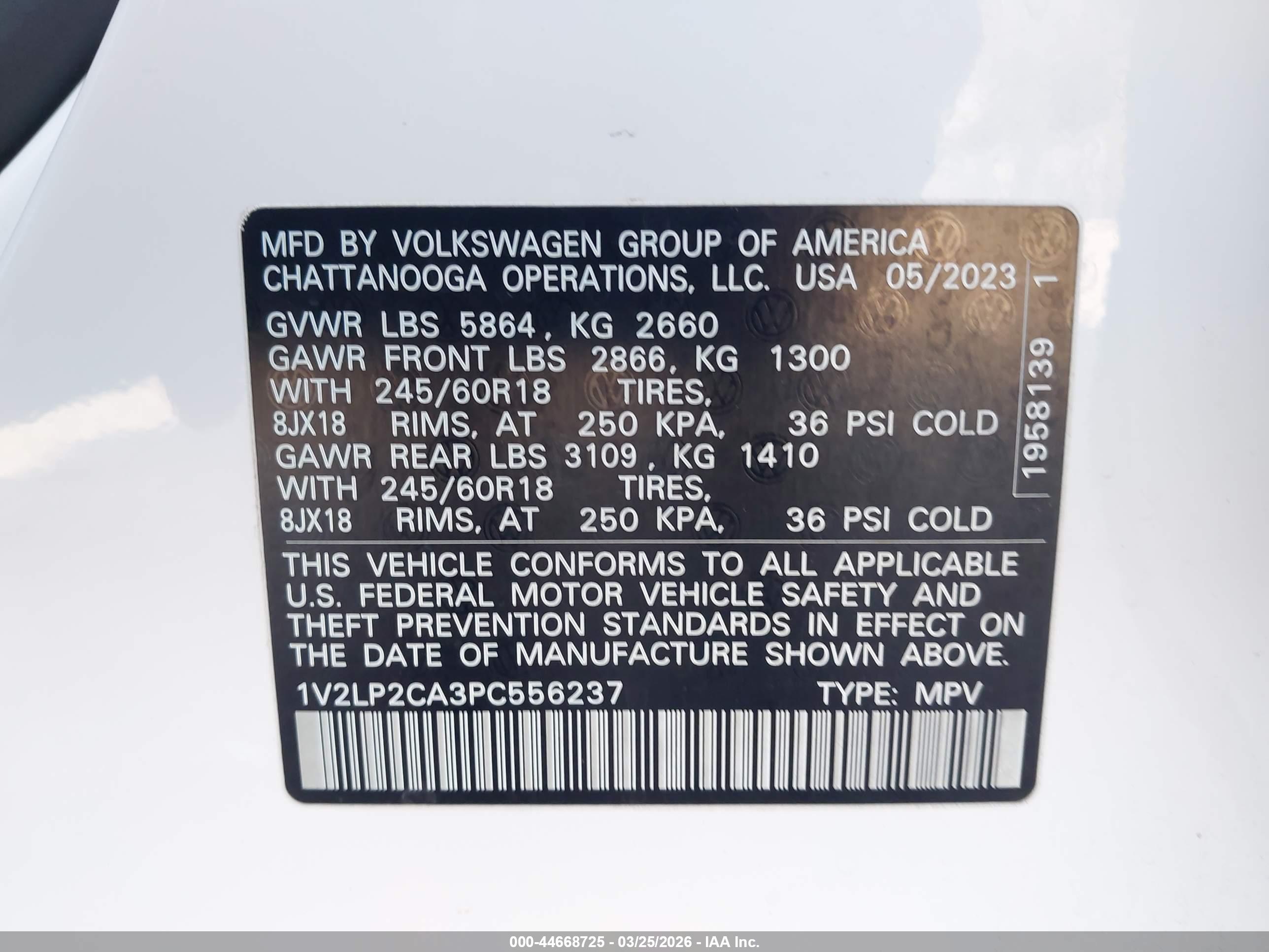 VOLKSWAGEN ATLAS image 9