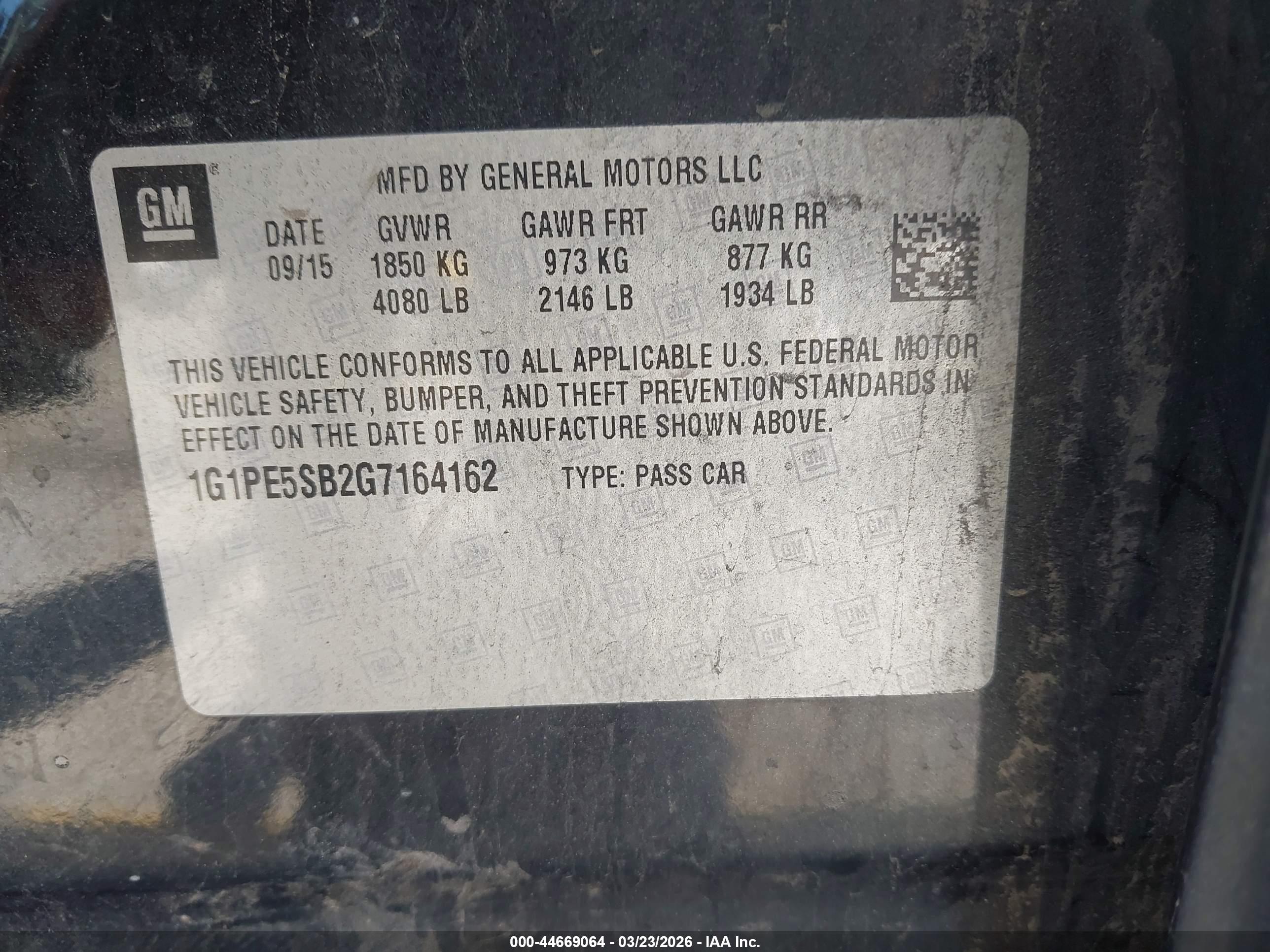 CHEVROLET CRUZE image 9
