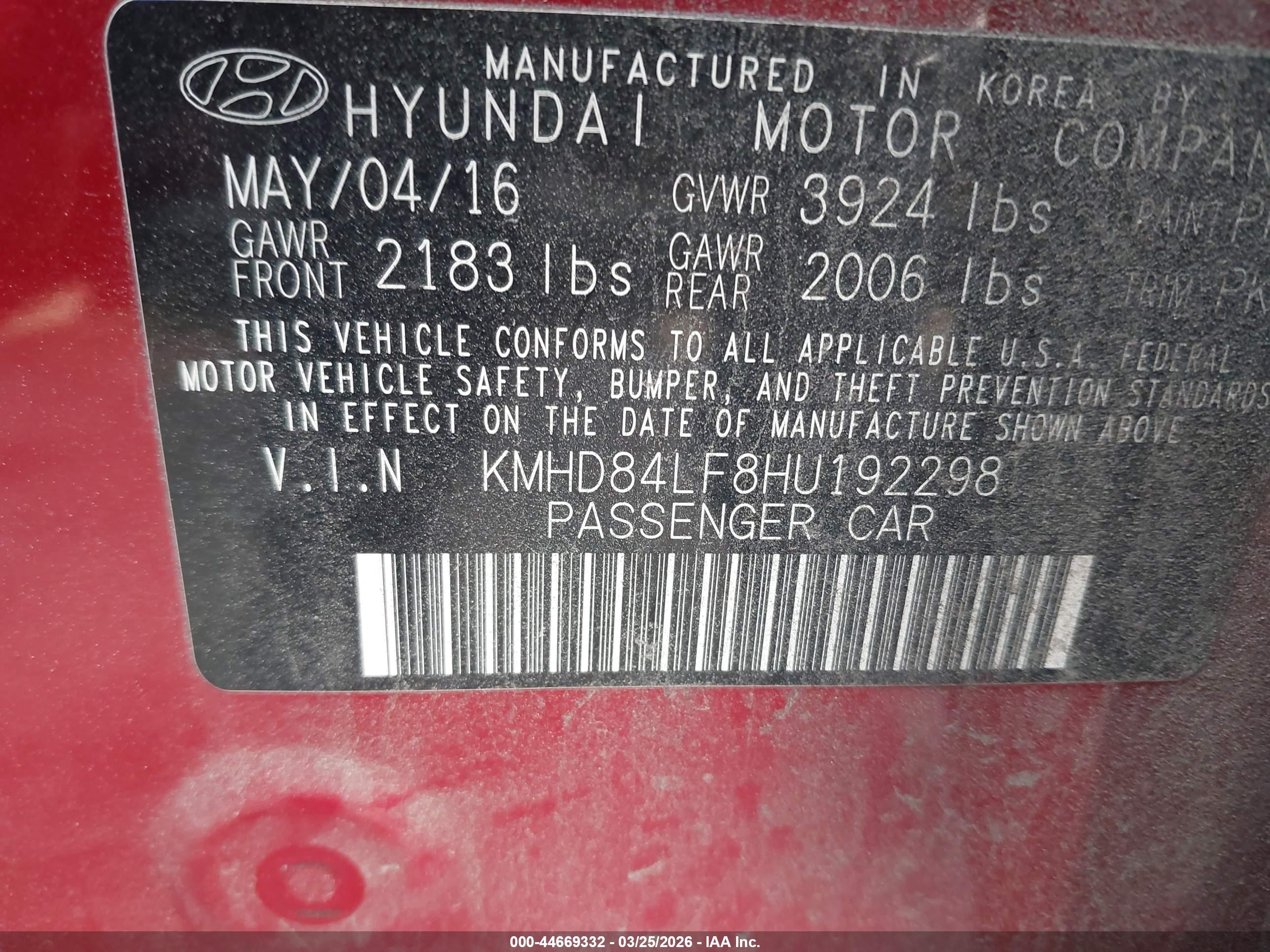 HYUNDAI ELANTRA image 9