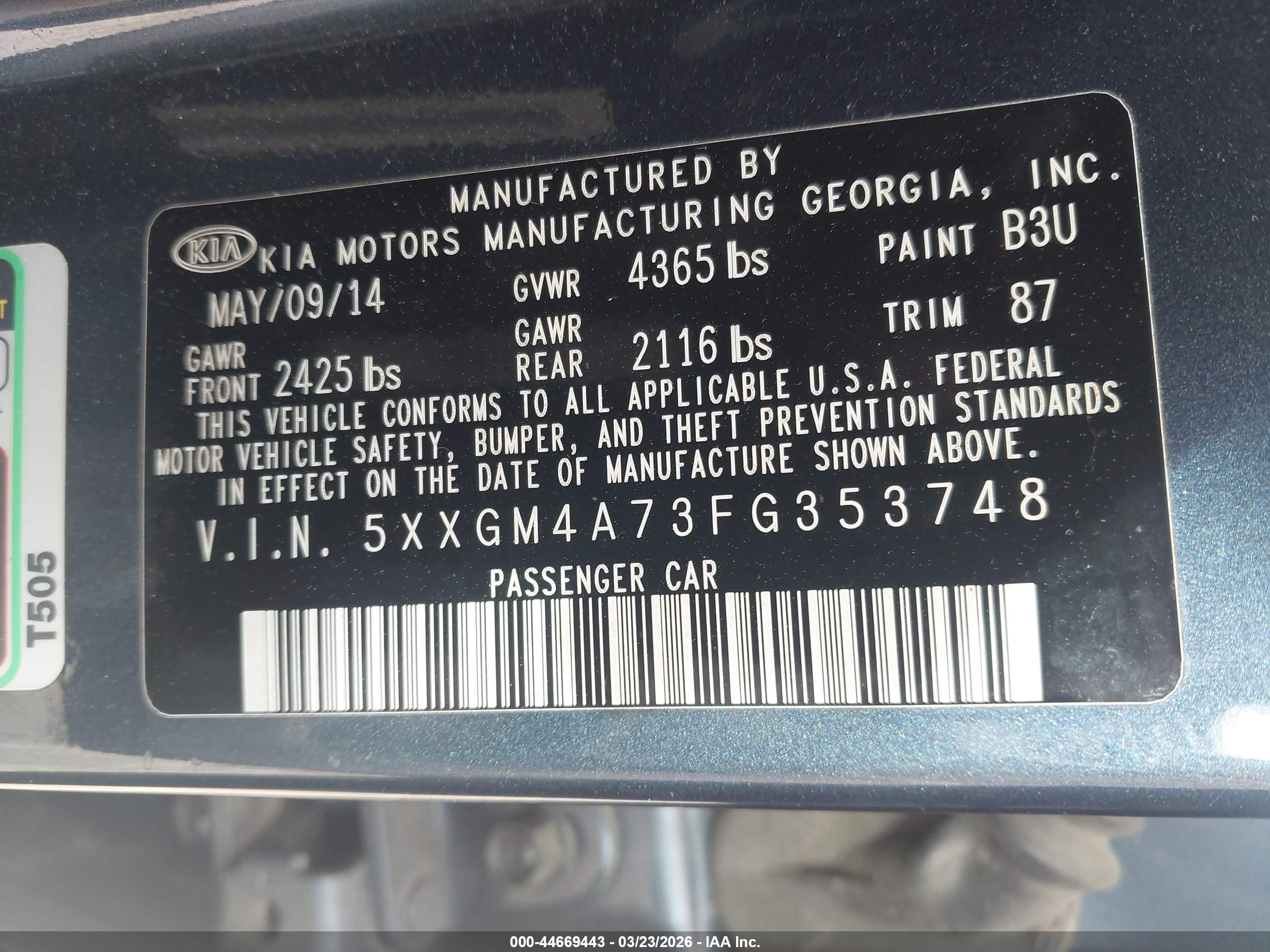 KIA OPTIMA image 9