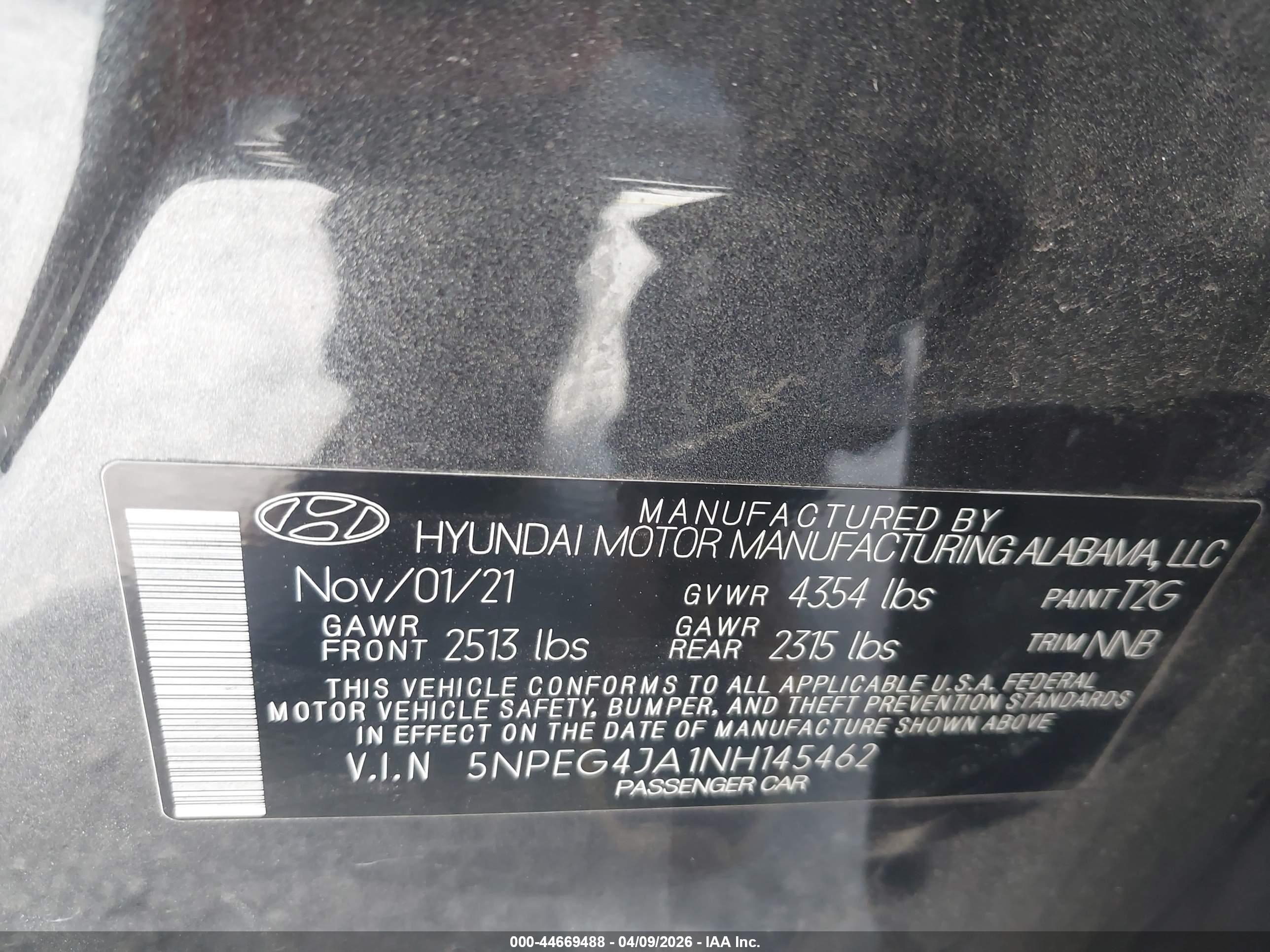 HYUNDAI SONATA image 9