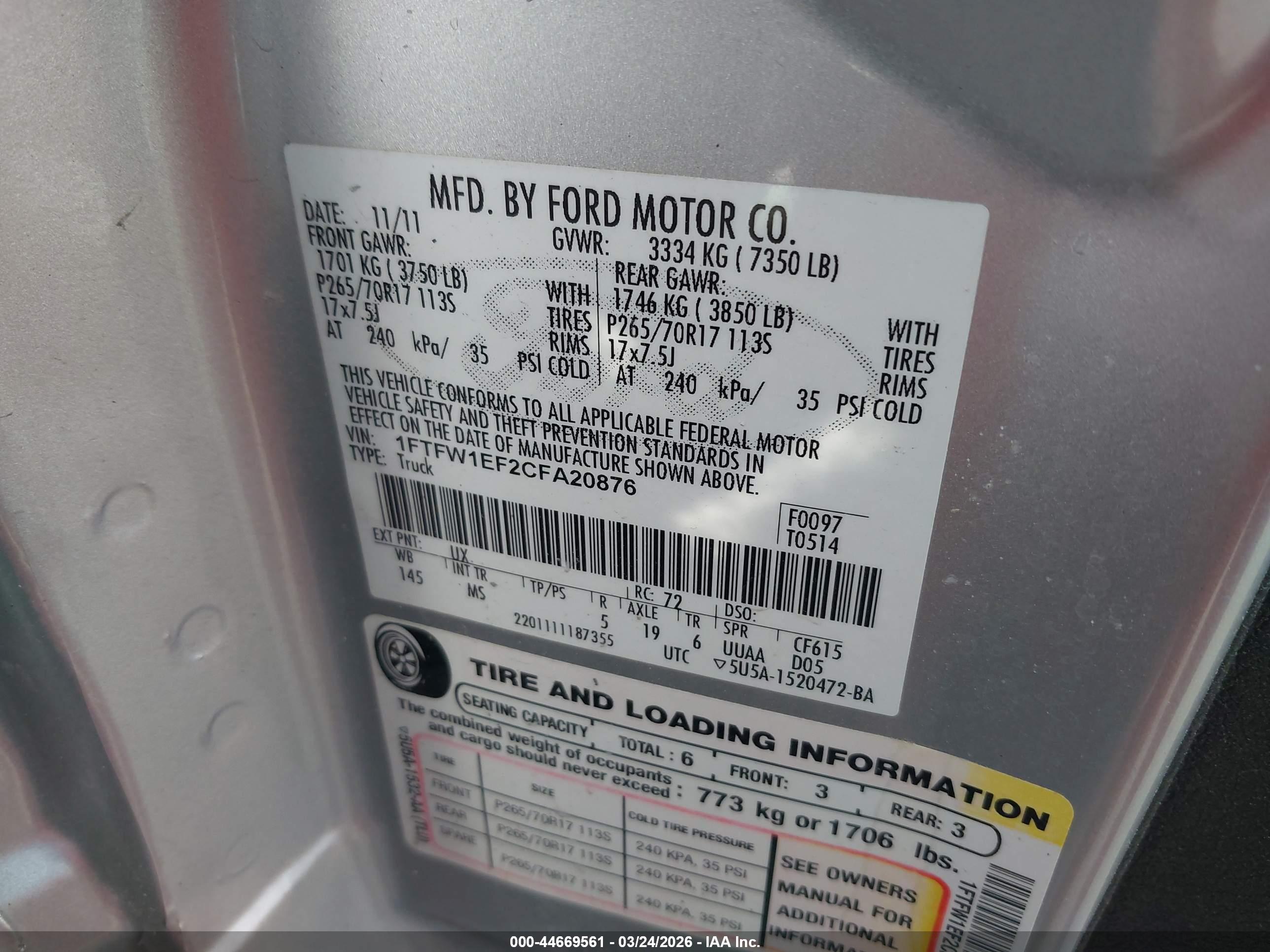 FORD F-150 image 9
