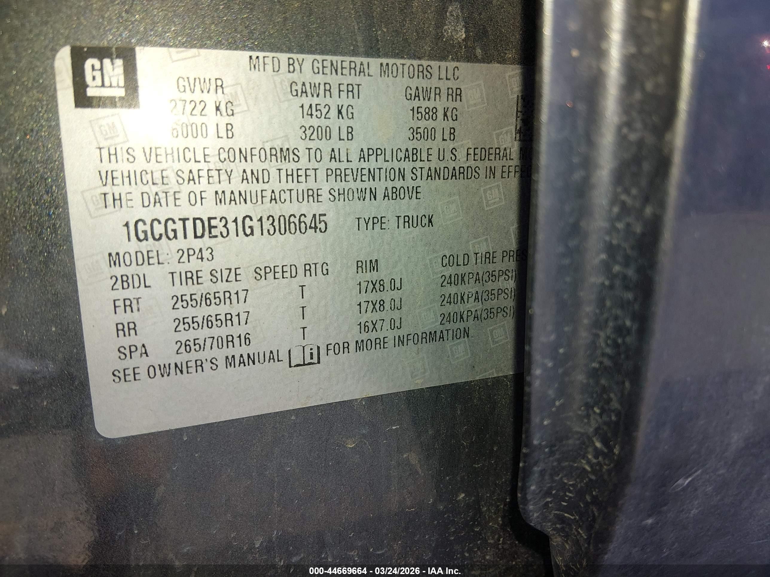 CHEVROLET COLORADO image 9