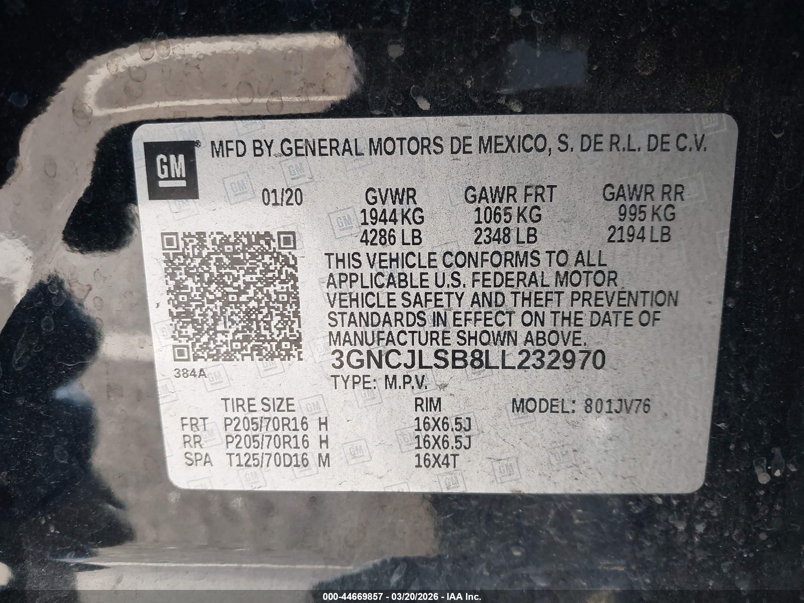 CHEVROLET TRAX image 9