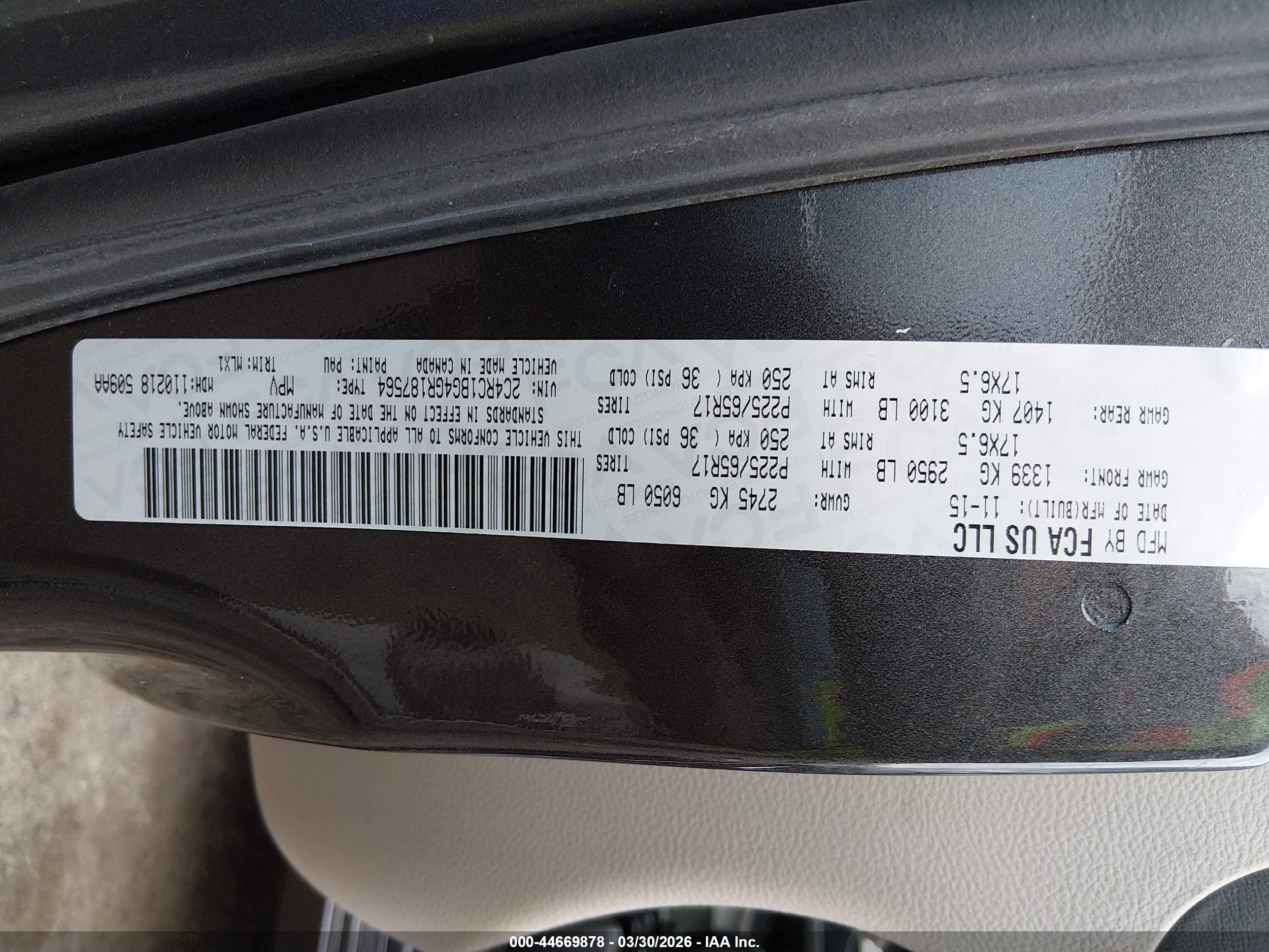 CHRYSLER TOWN image 9
