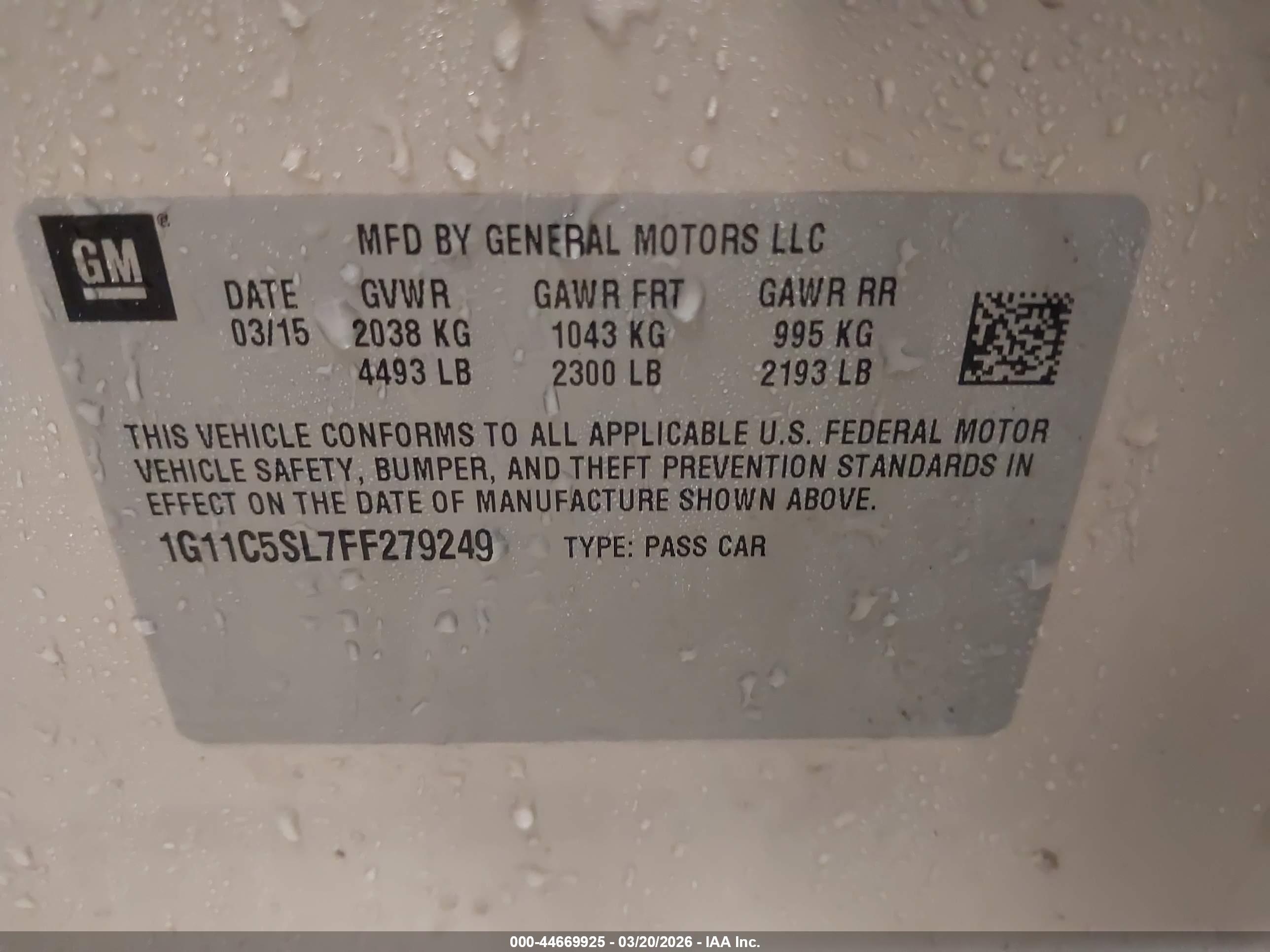 CHEVROLET MALIBU image 9