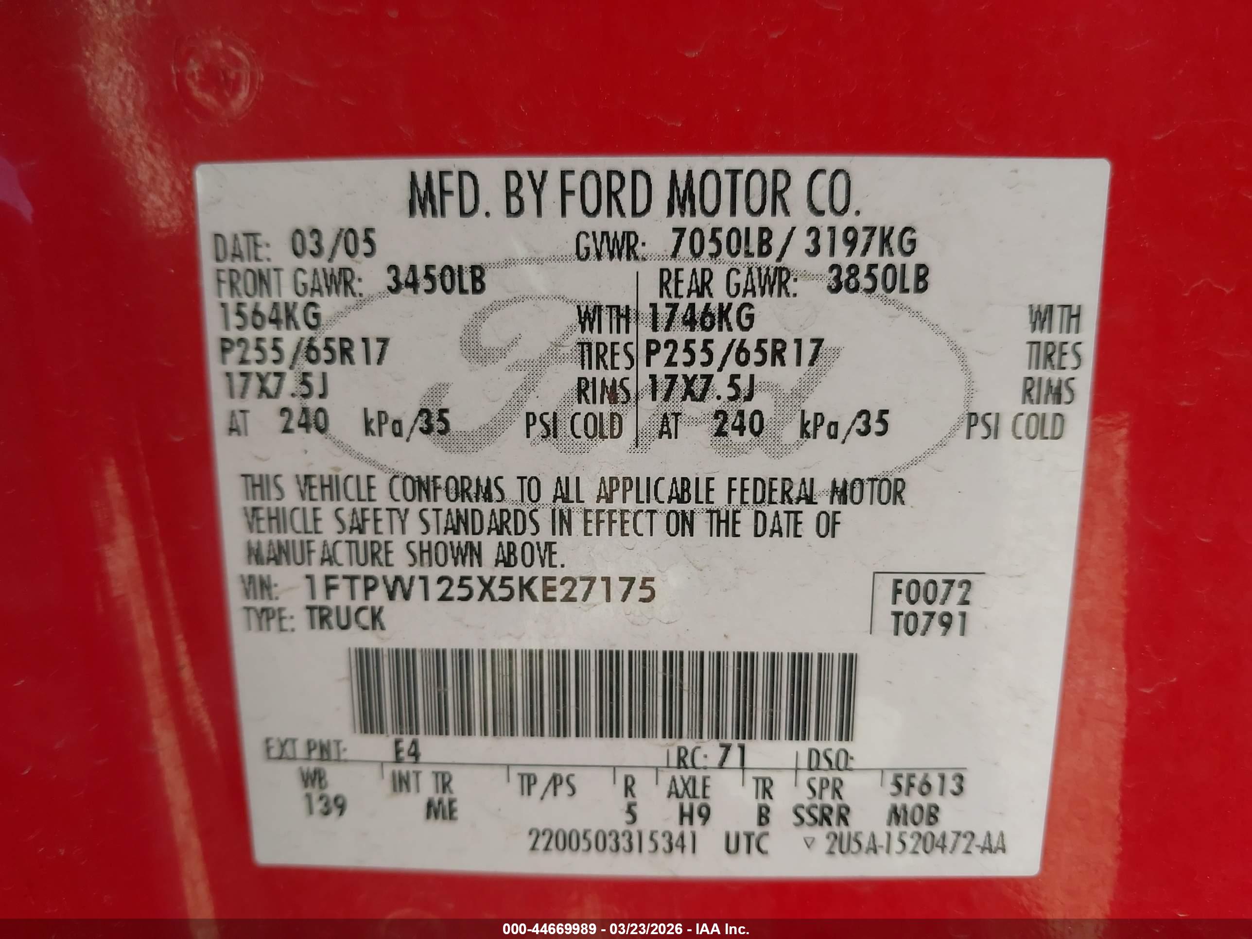 FORD F-150 image 9