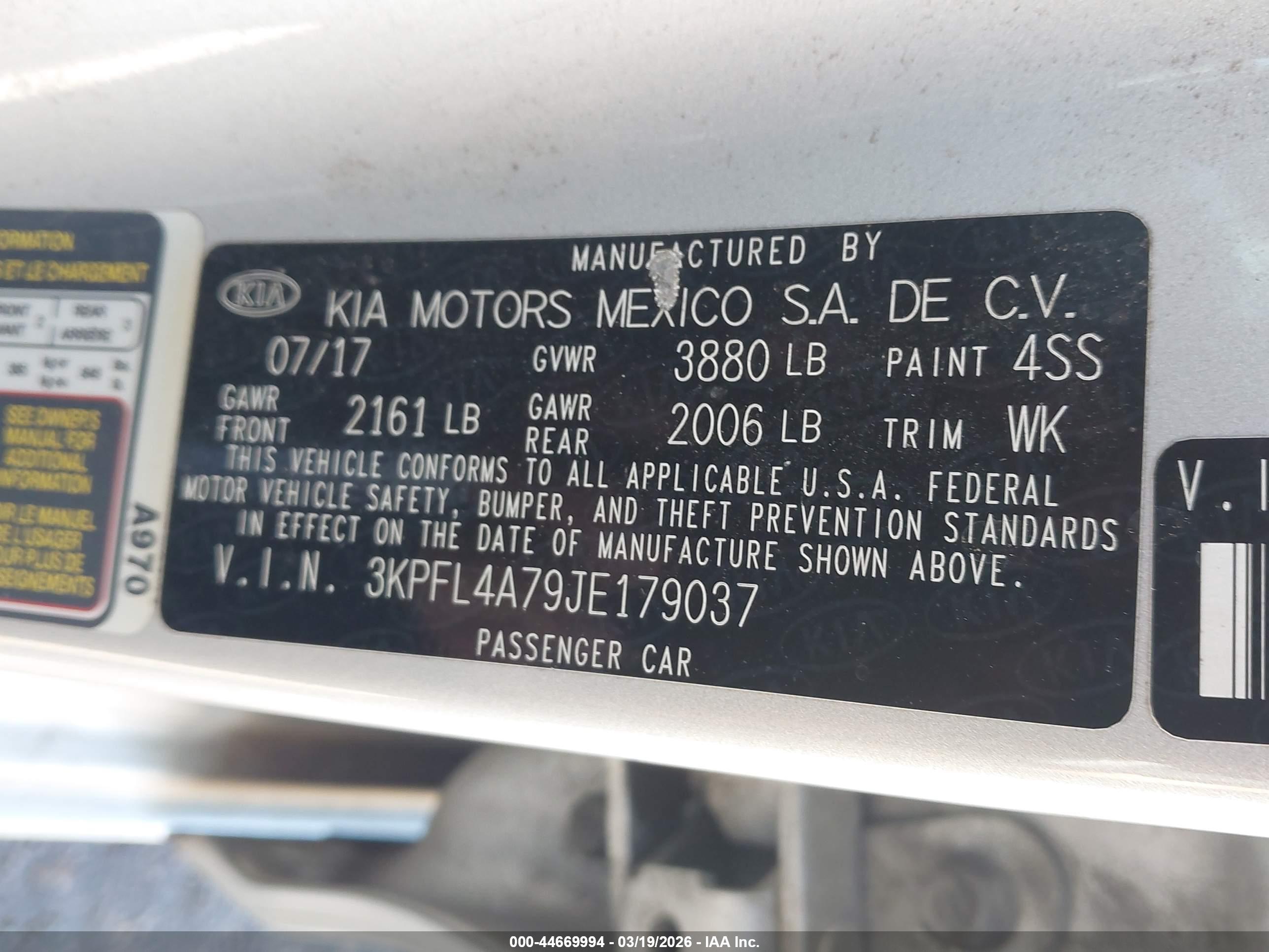 KIA FORTE image 9