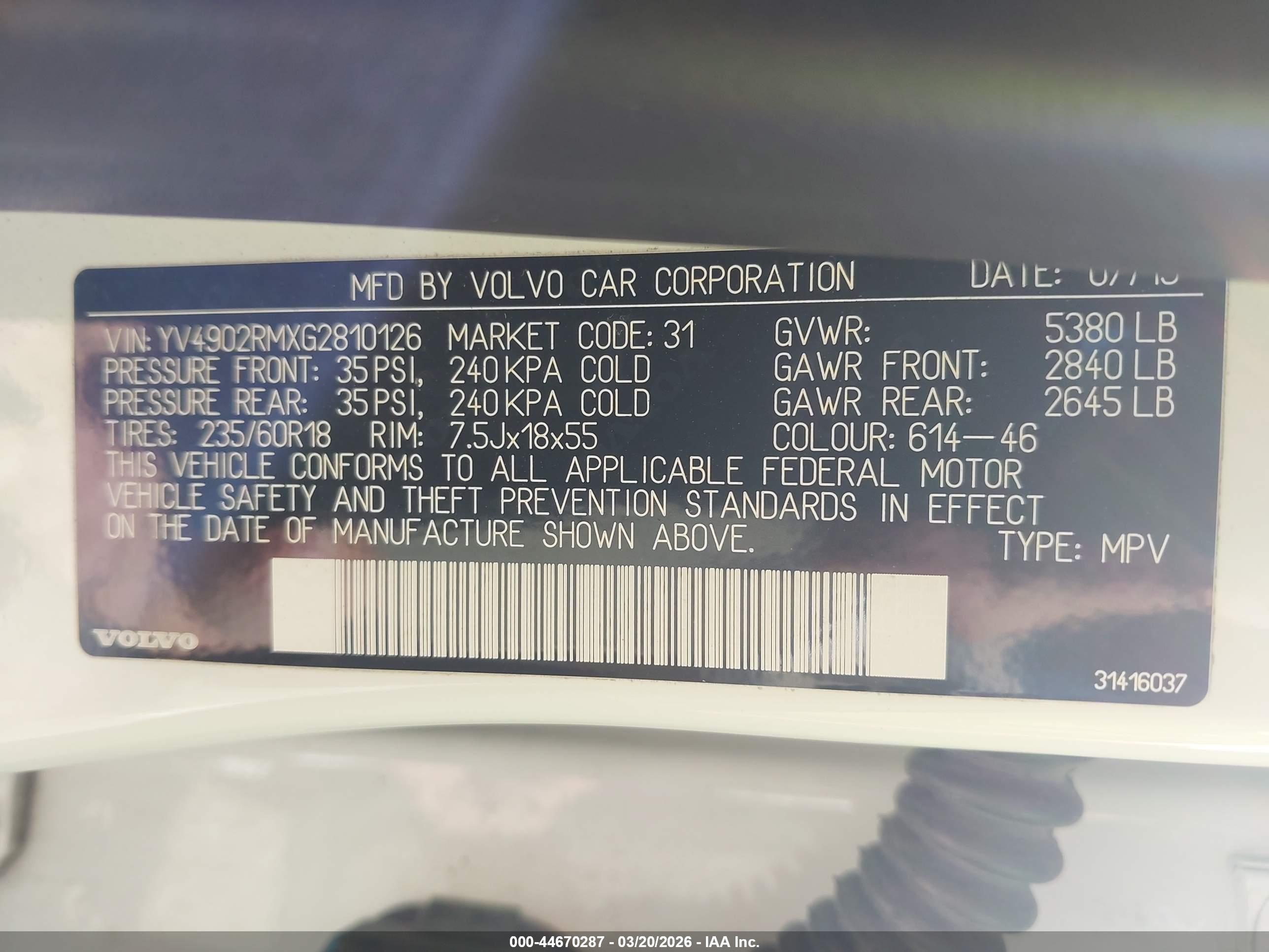 VOLVO XC60 image 9