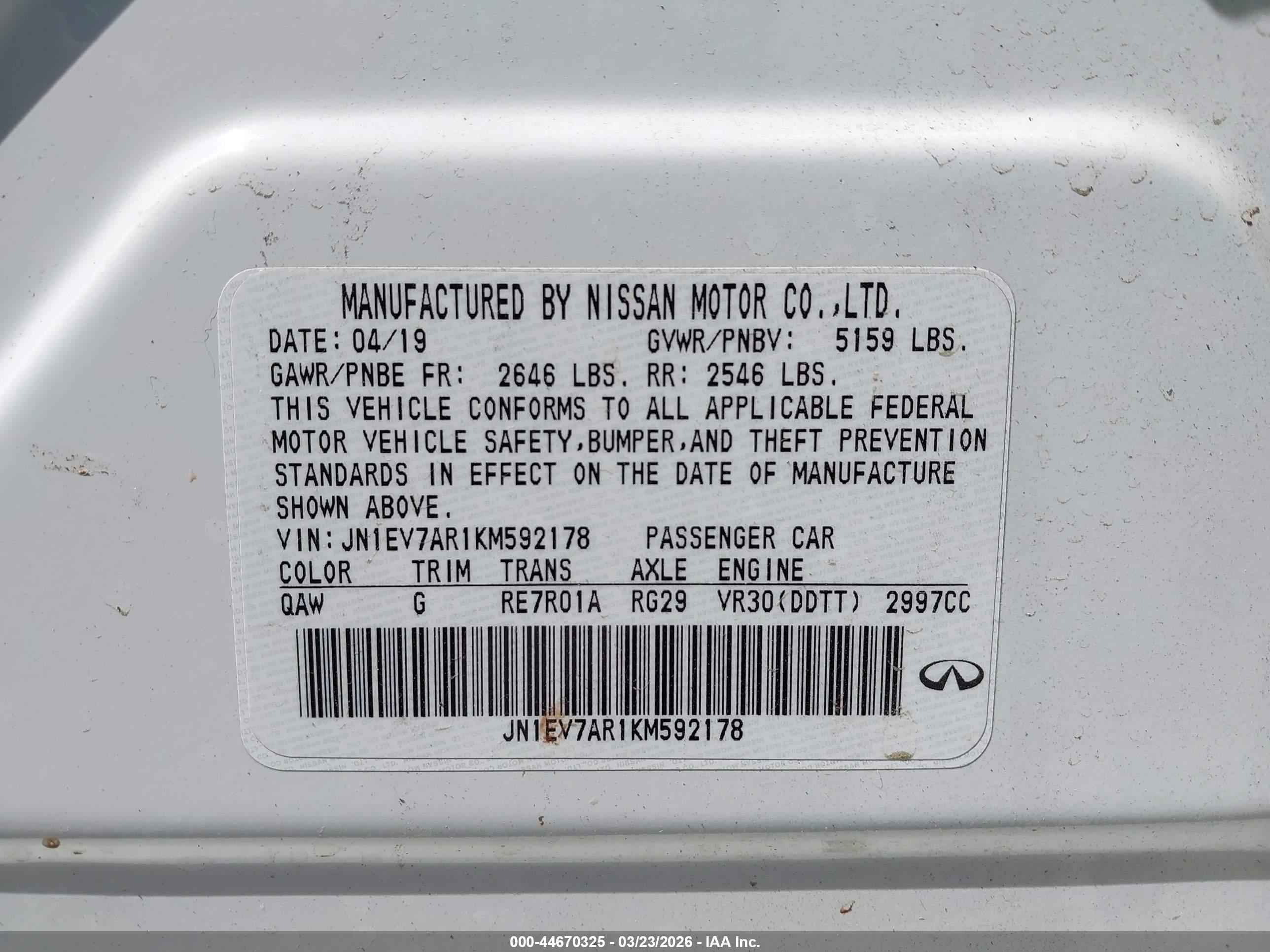 INFINITI Q50 image 9