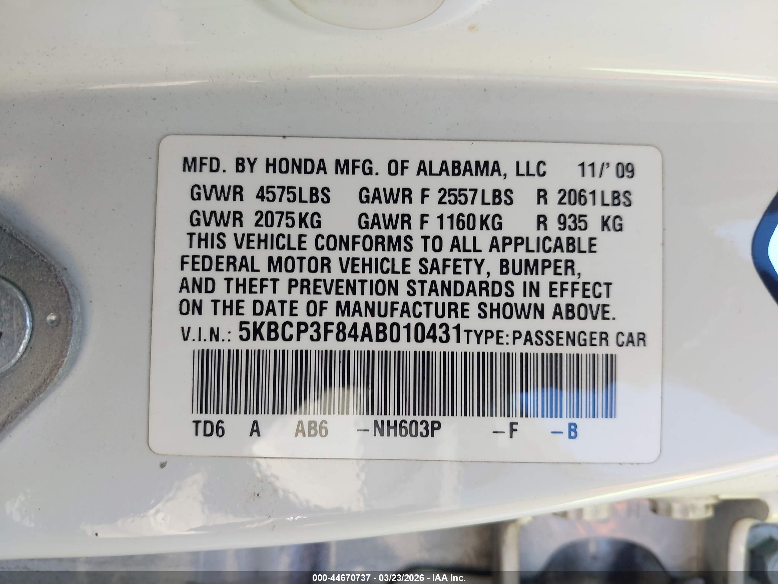 HONDA ACCORD image 9