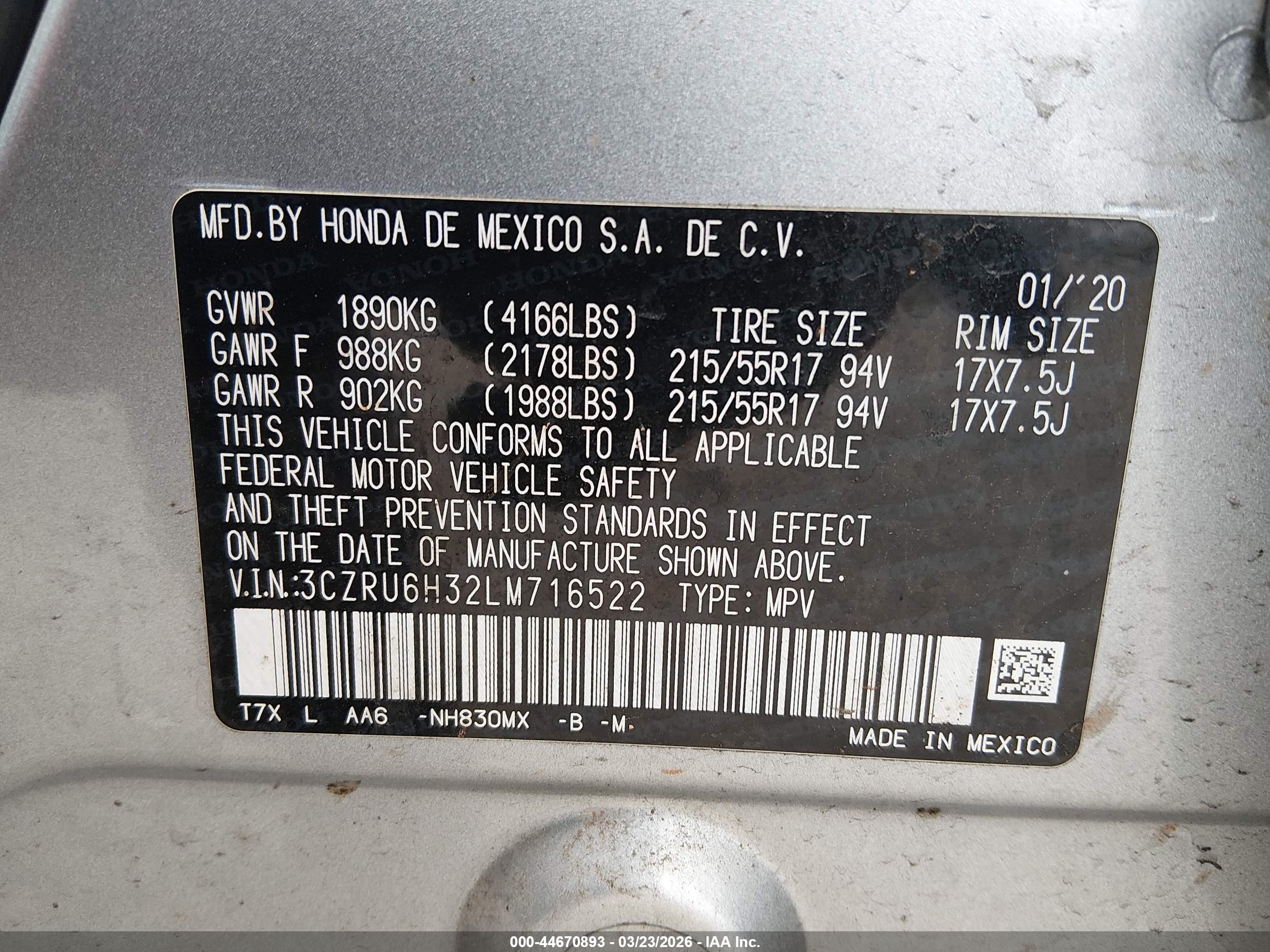 HONDA HR-V image 9