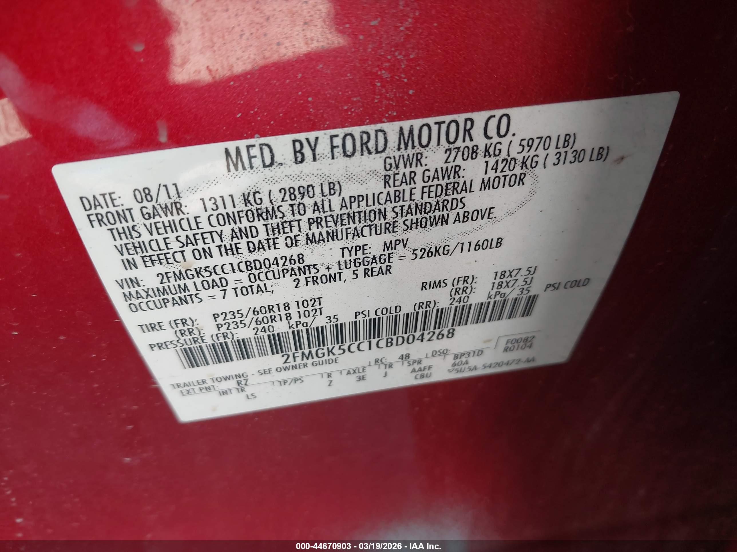 FORD FLEX image 9