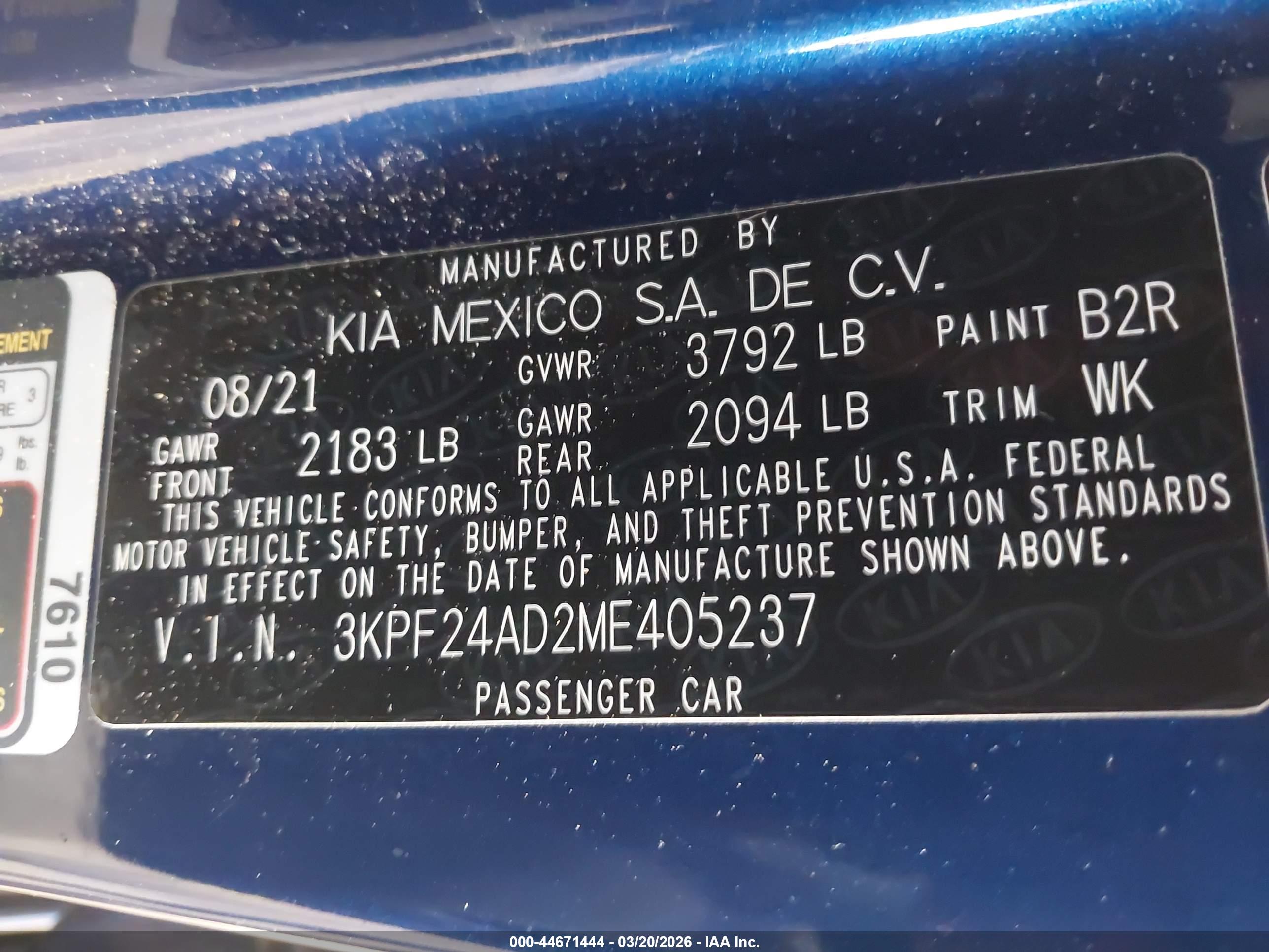 KIA FORTE image 9