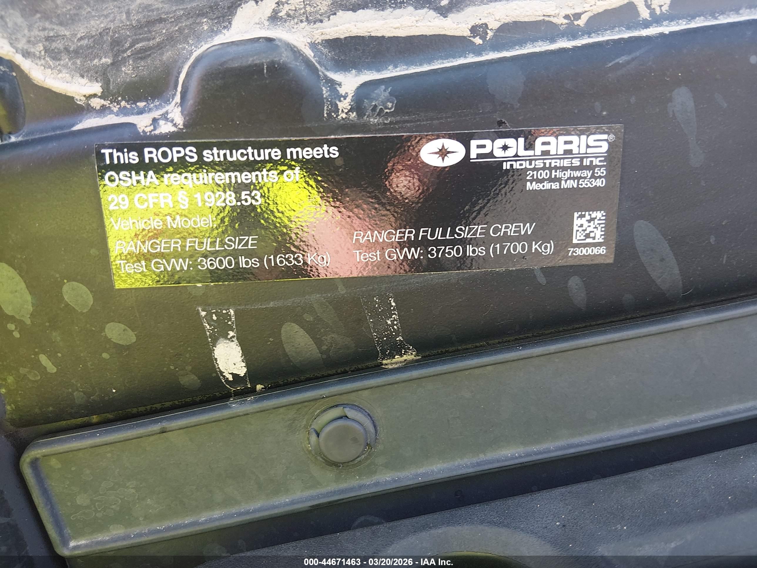 POLARIS RANGER image 10