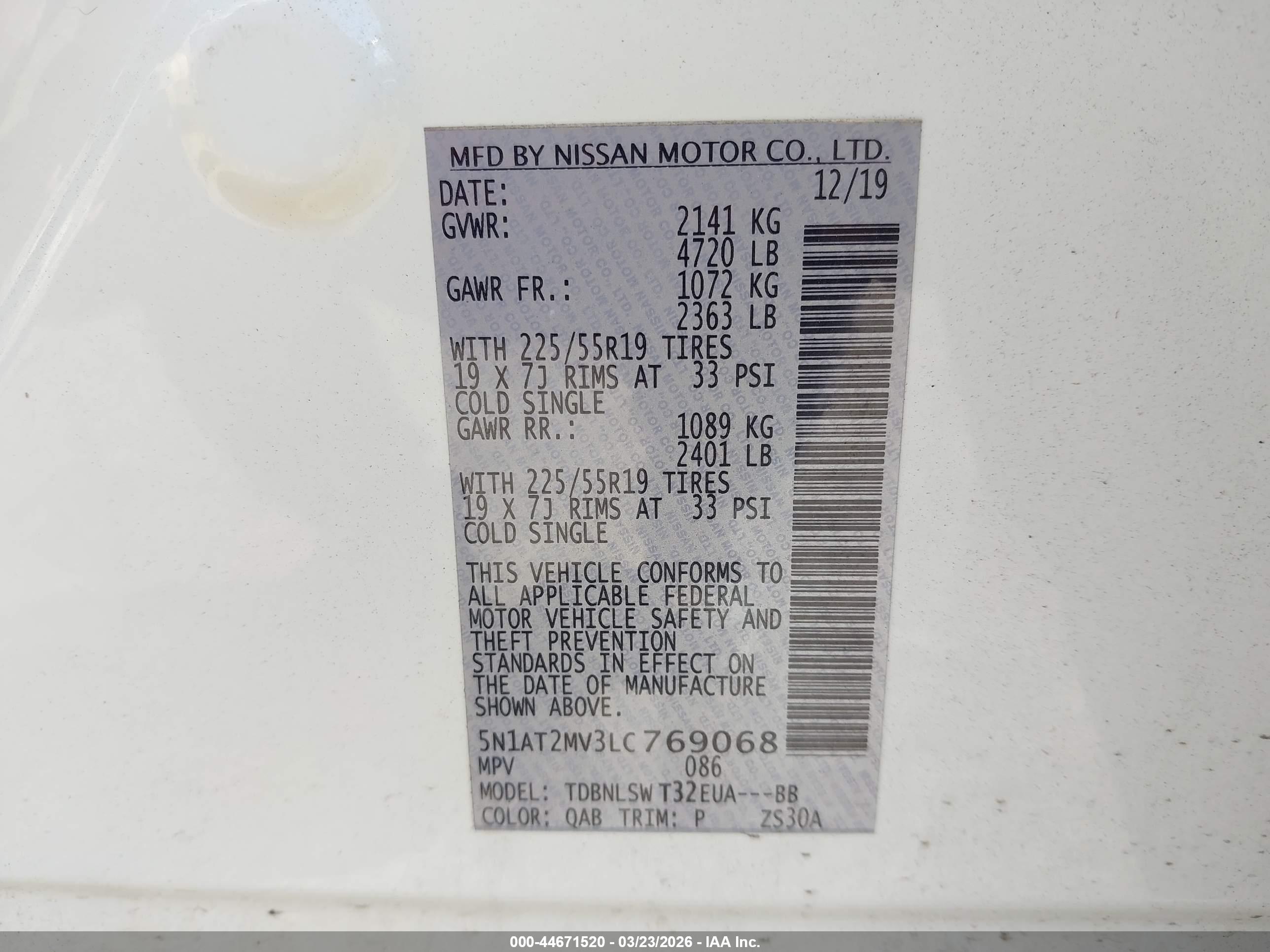 NISSAN ROGUE image 9