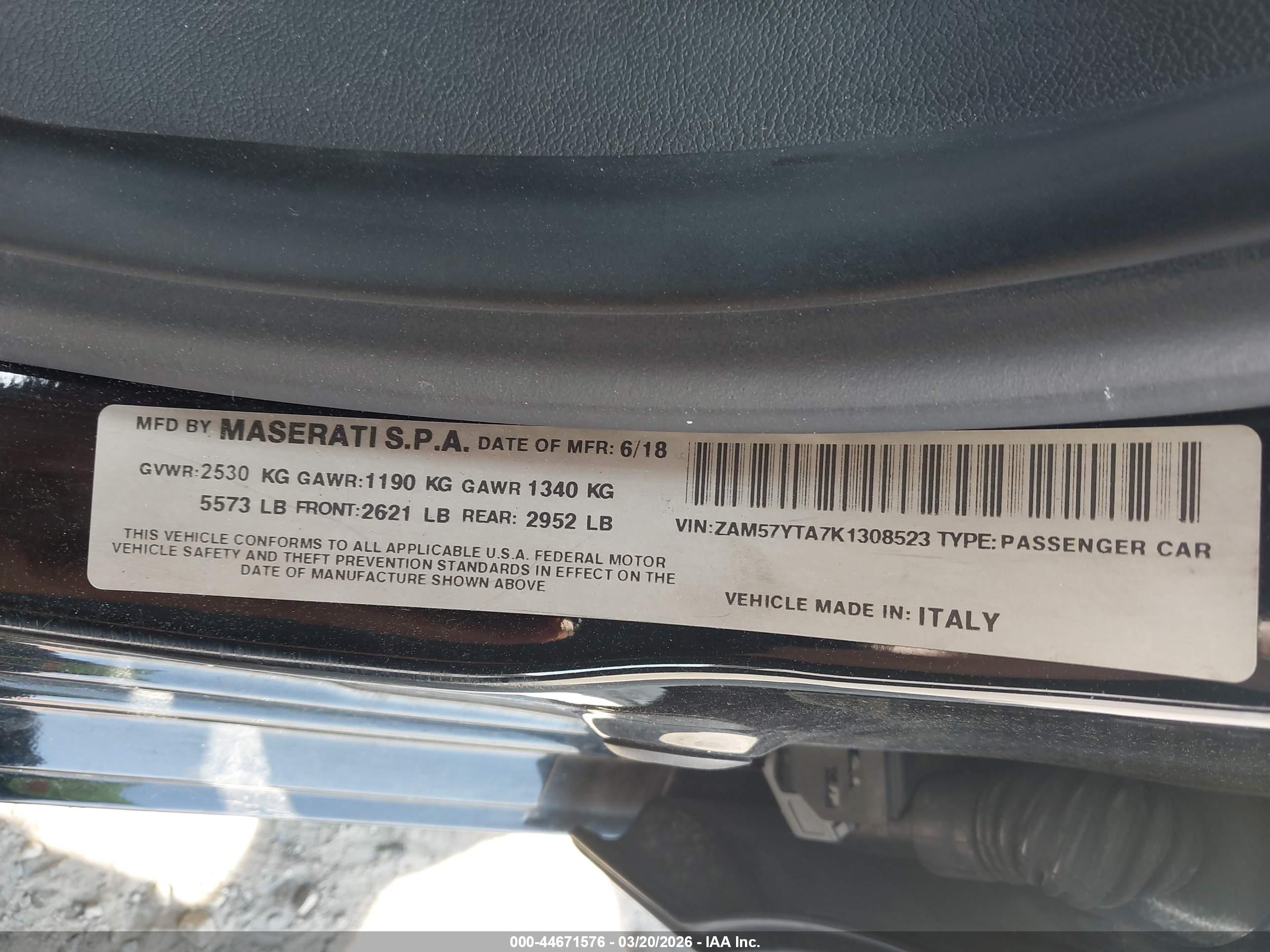 MASERATI GHIBLI image 9