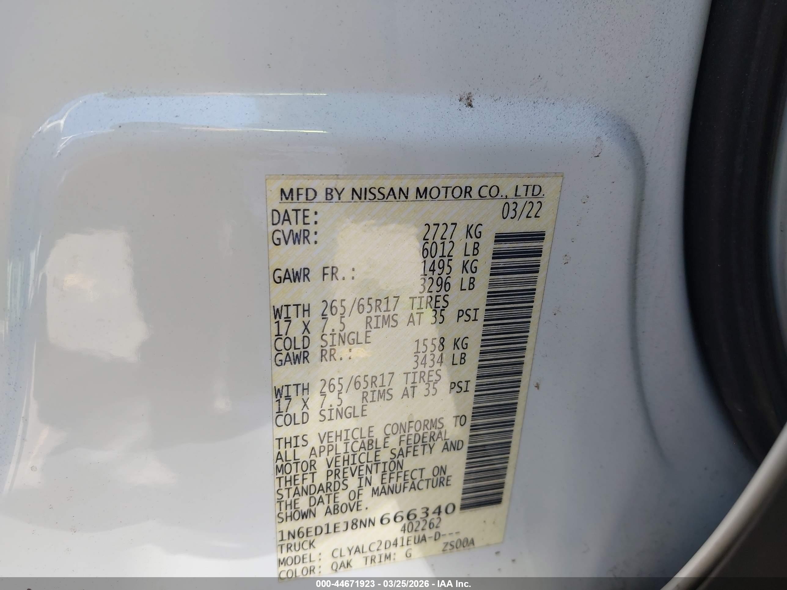 NISSAN FRONTIER image 9