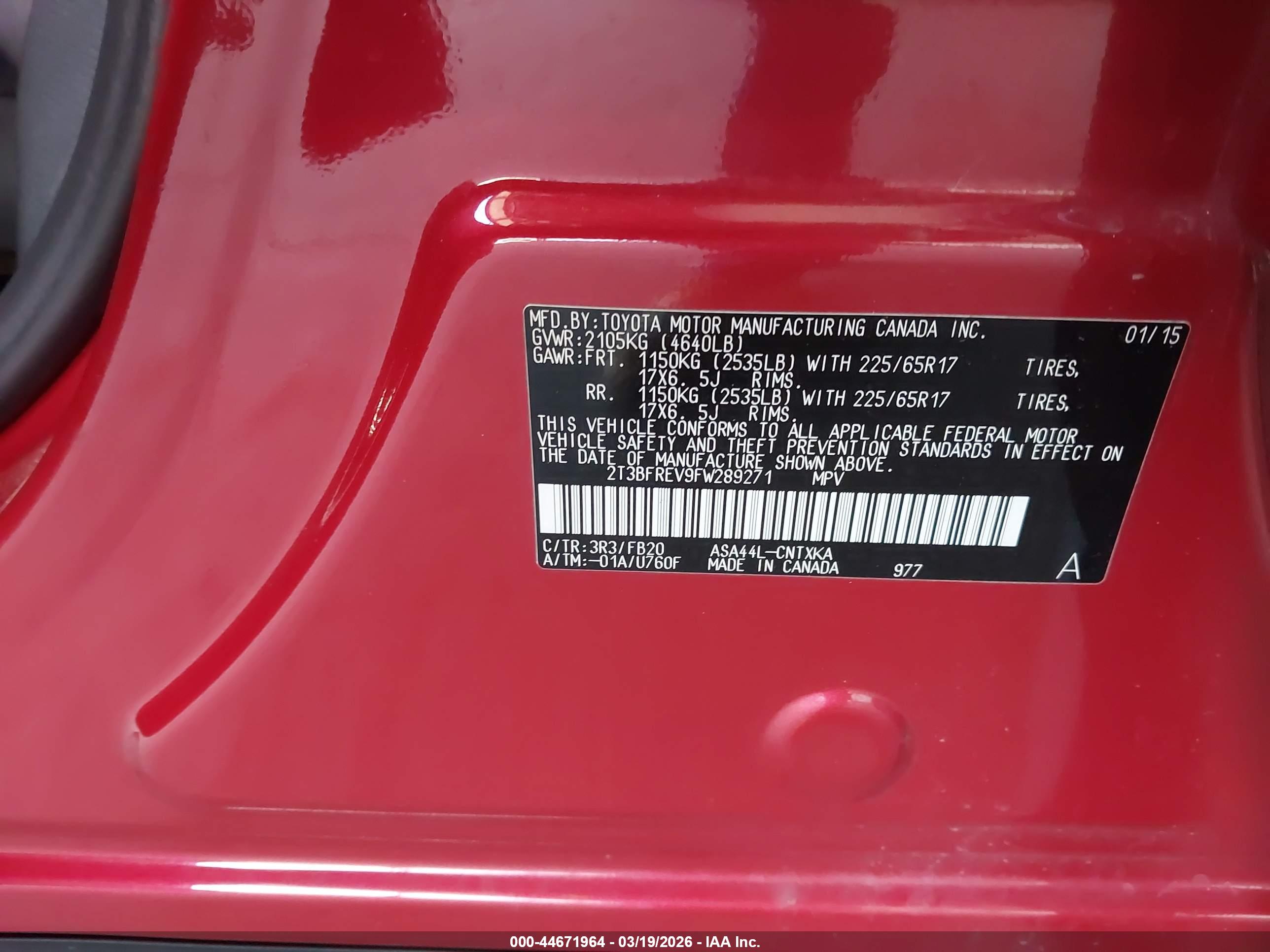 TOYOTA RAV4 image 9