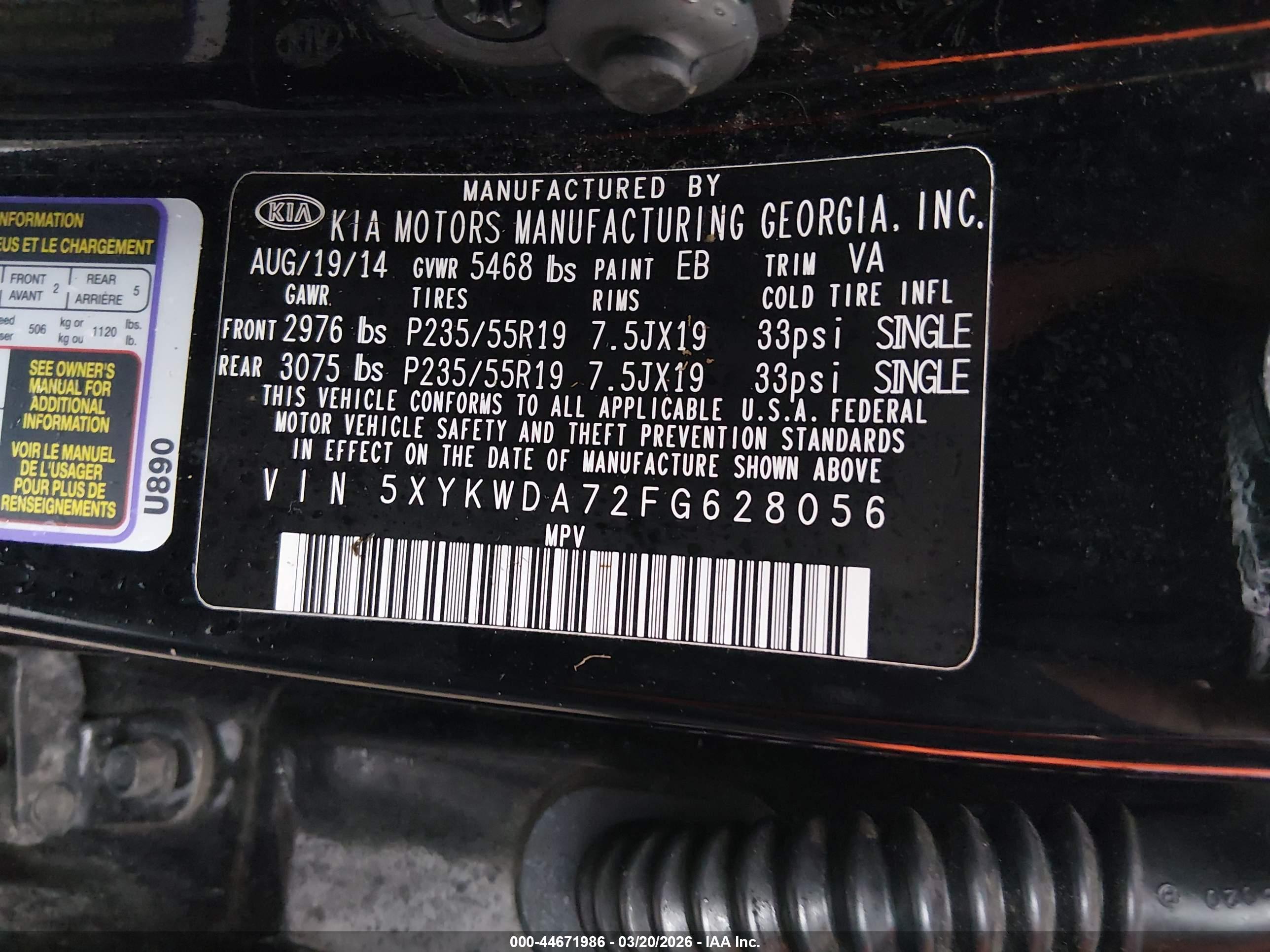 KIA SORENTO image 9