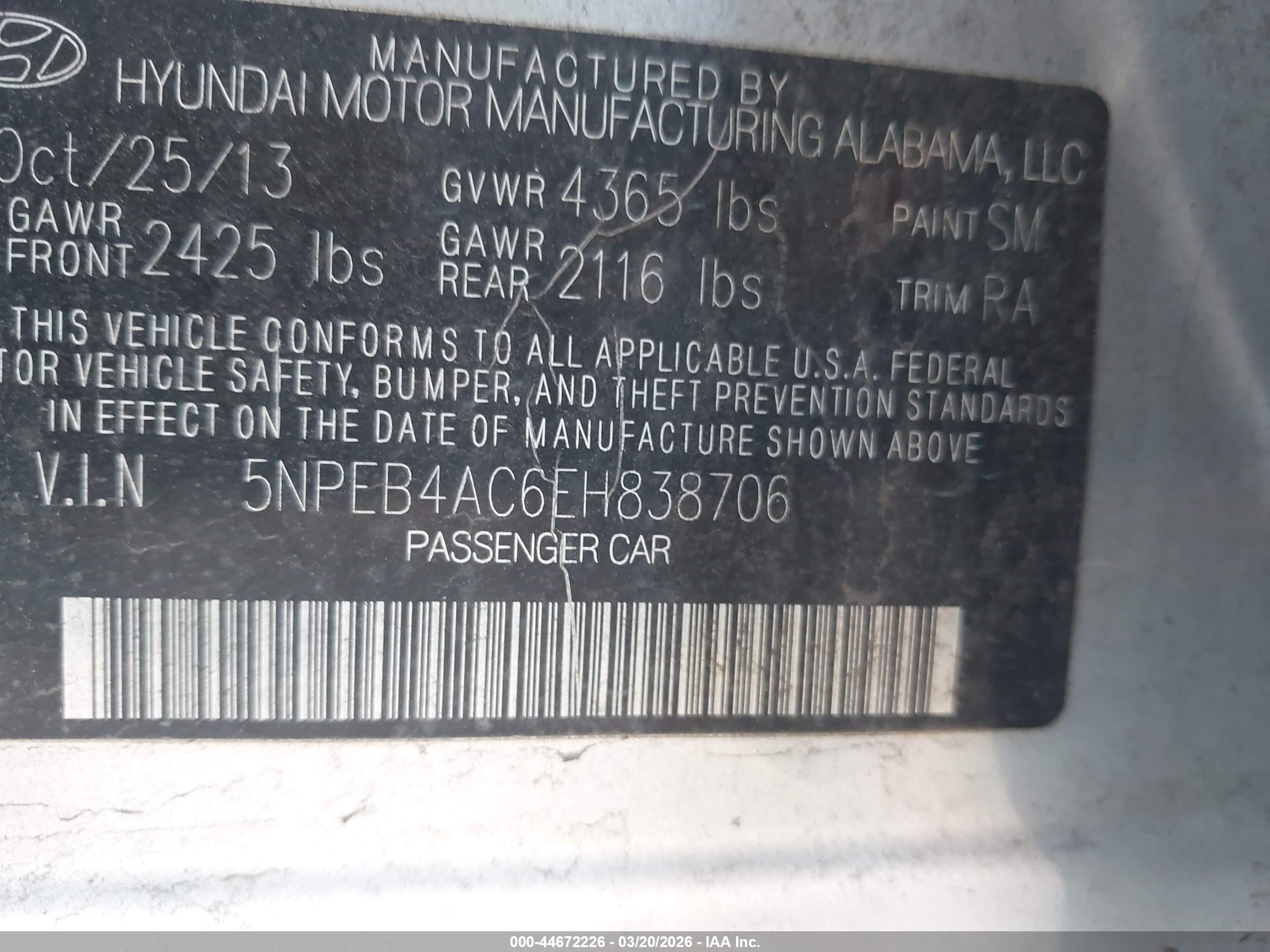 HYUNDAI SONATA image 9