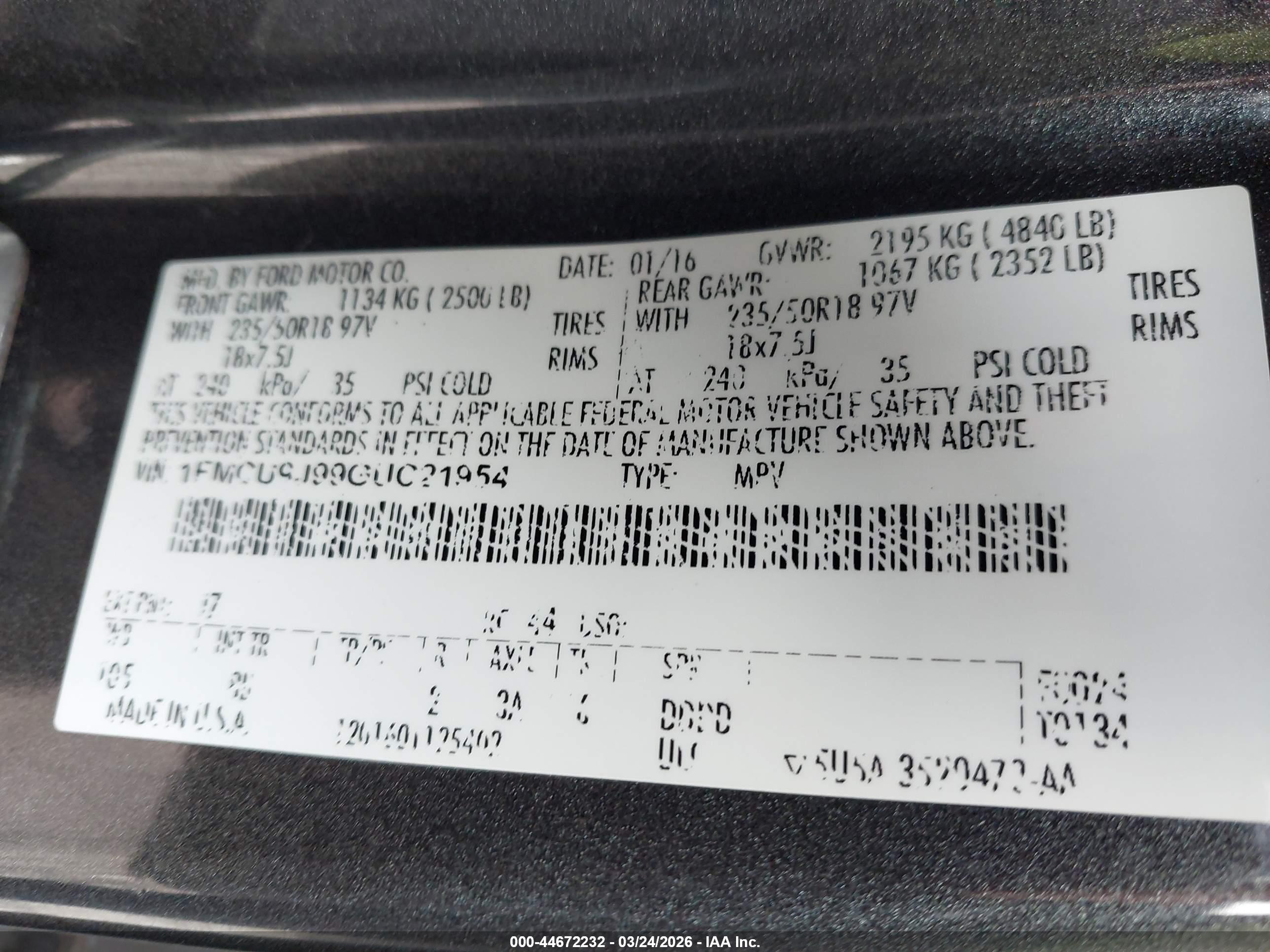 FORD ESCAPE image 9