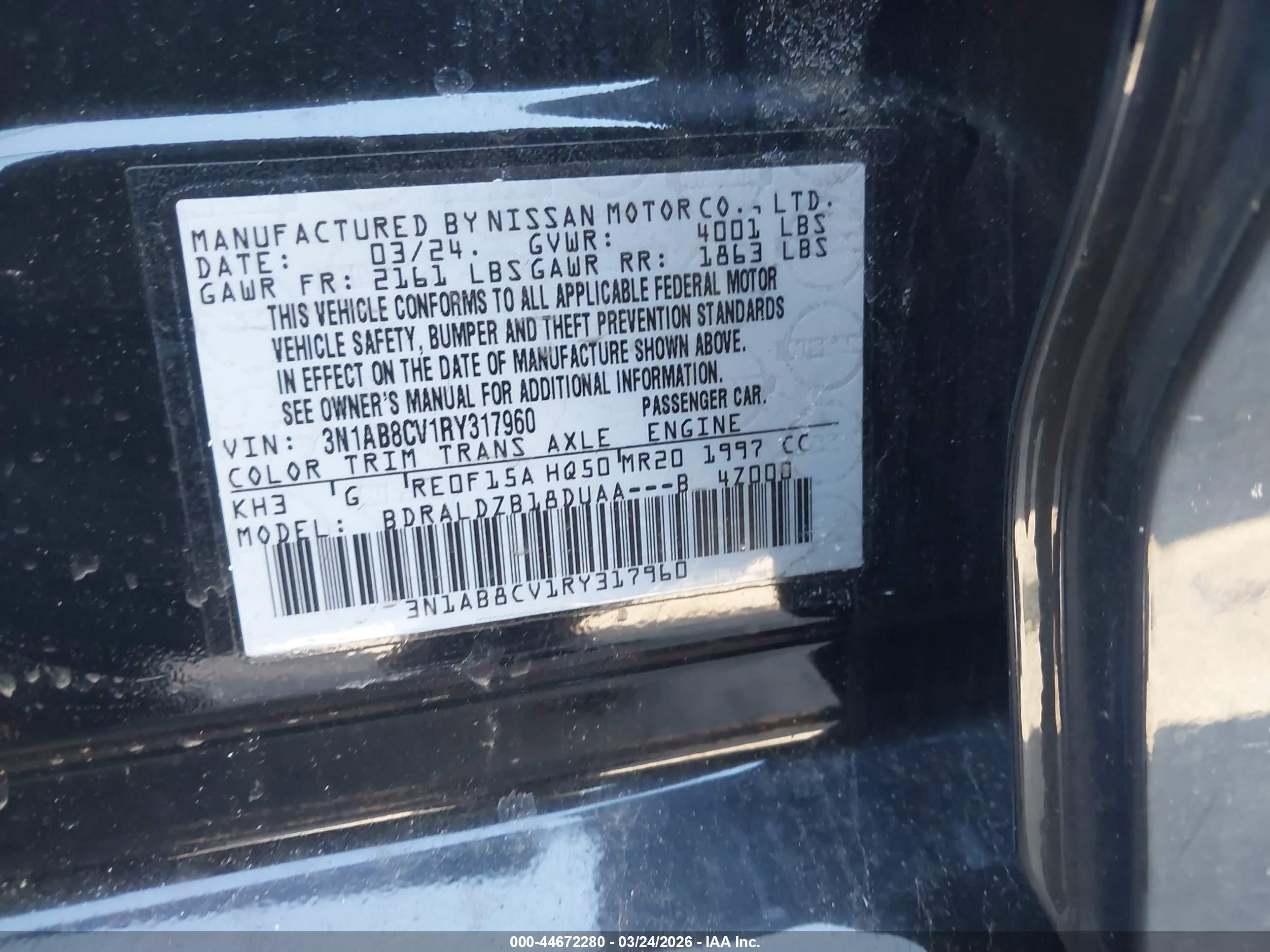 NISSAN SENTRA image 9