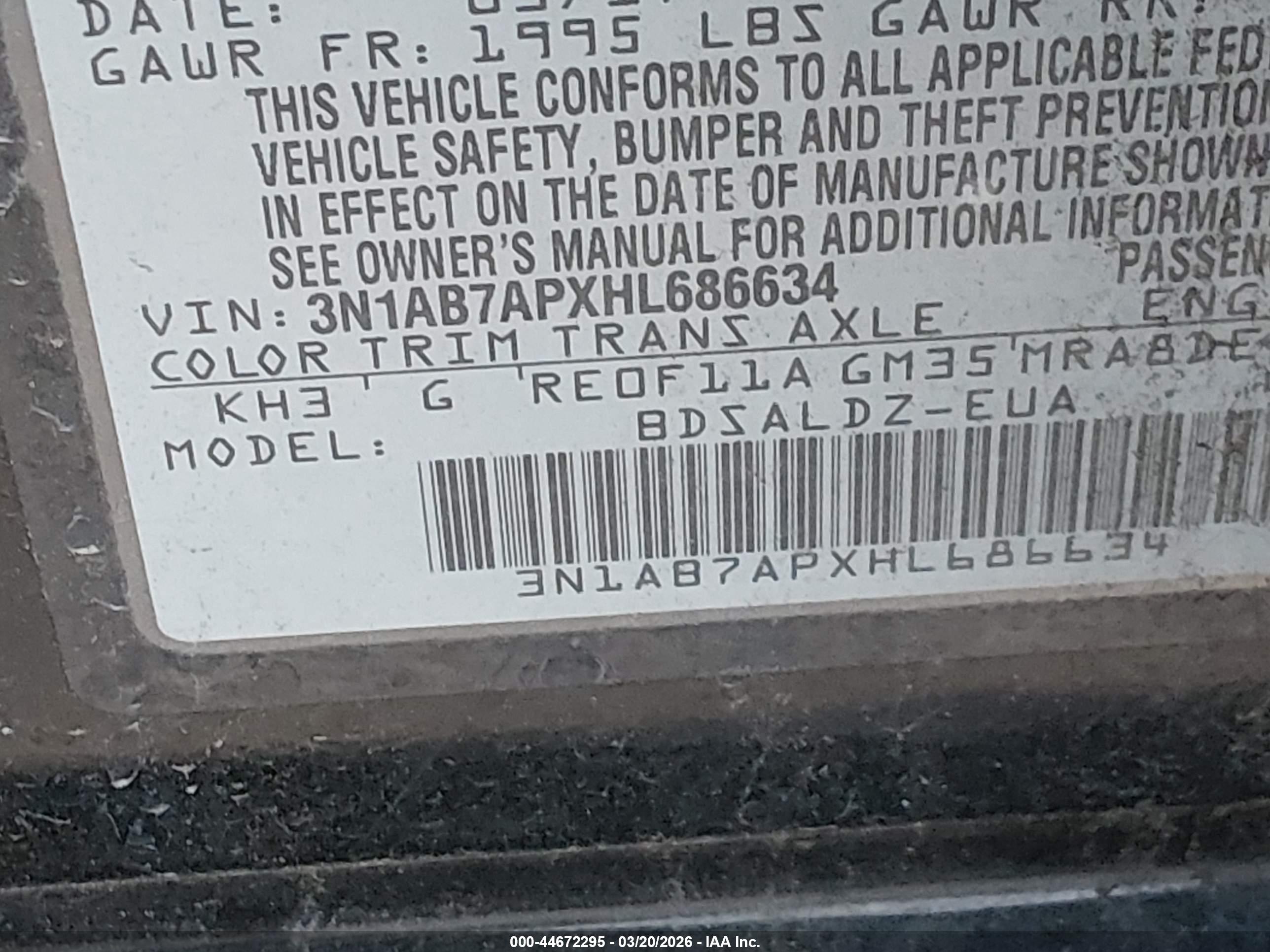 NISSAN SENTRA image 9