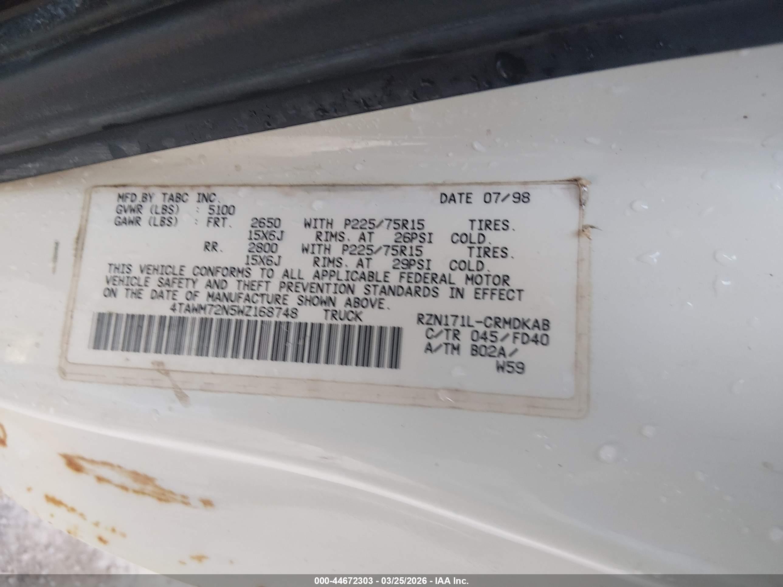 TOYOTA TACOMA image 9