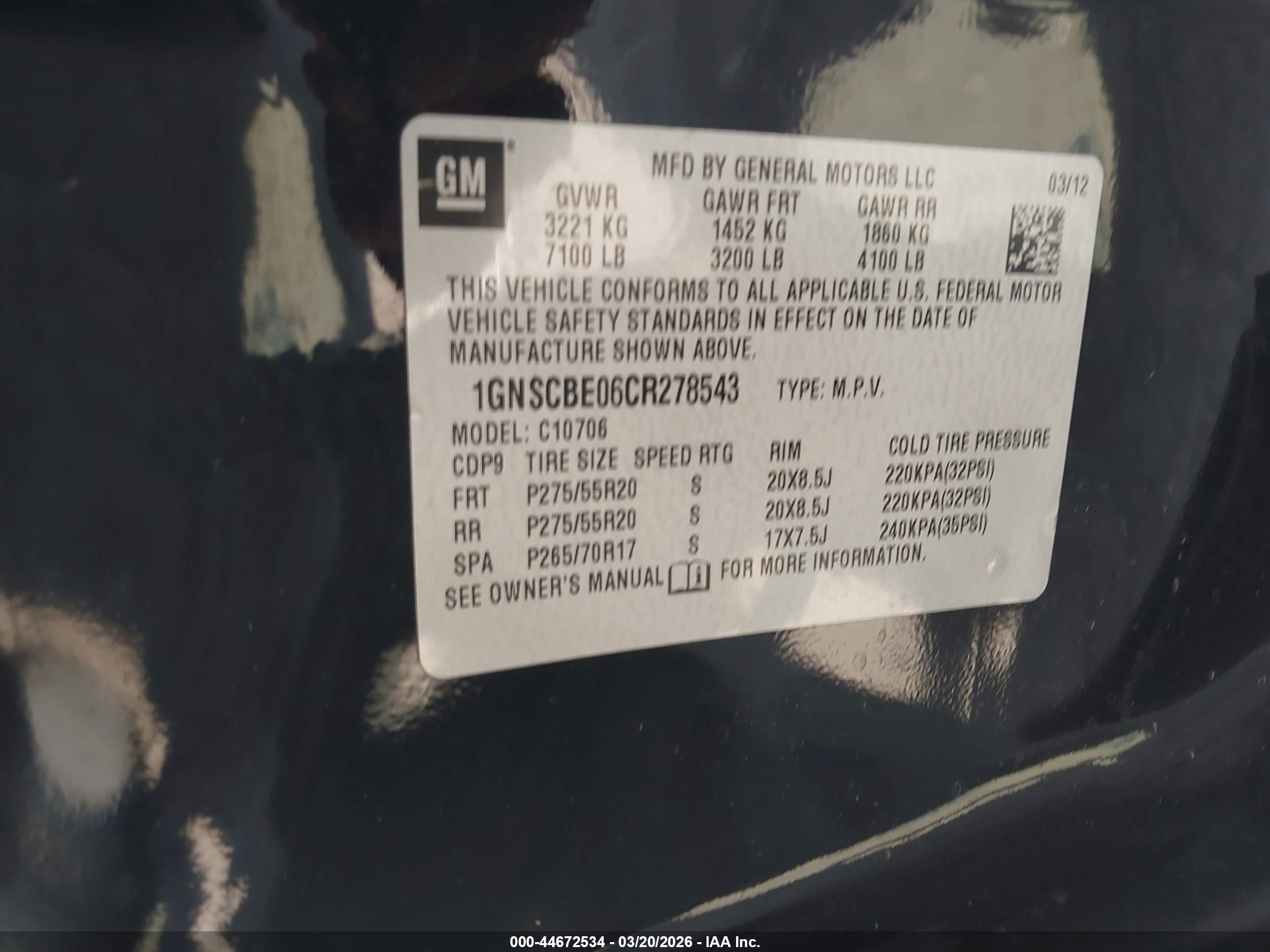 CHEVROLET TAHOE image 9