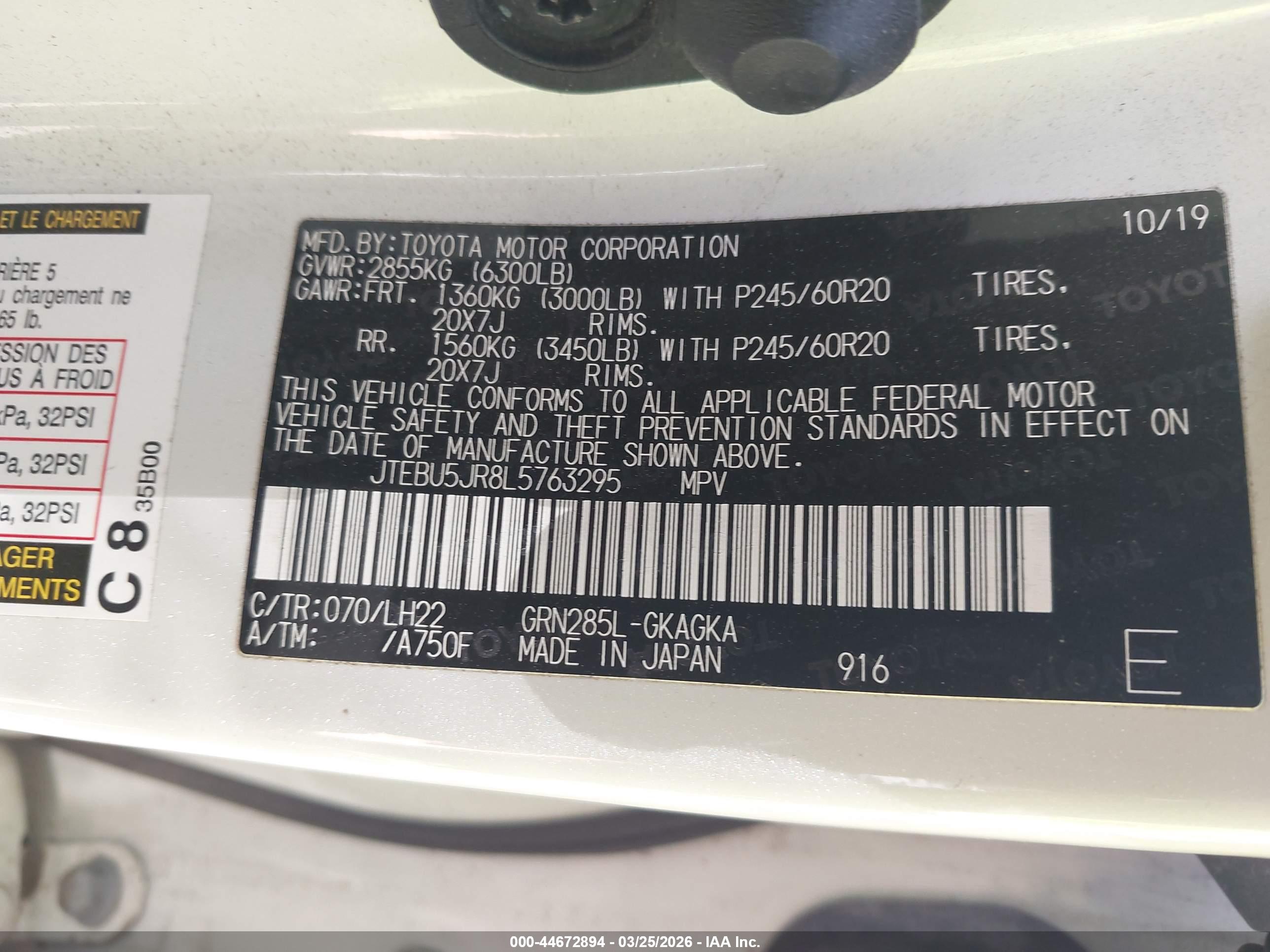 TOYOTA 4RUNNER image 9