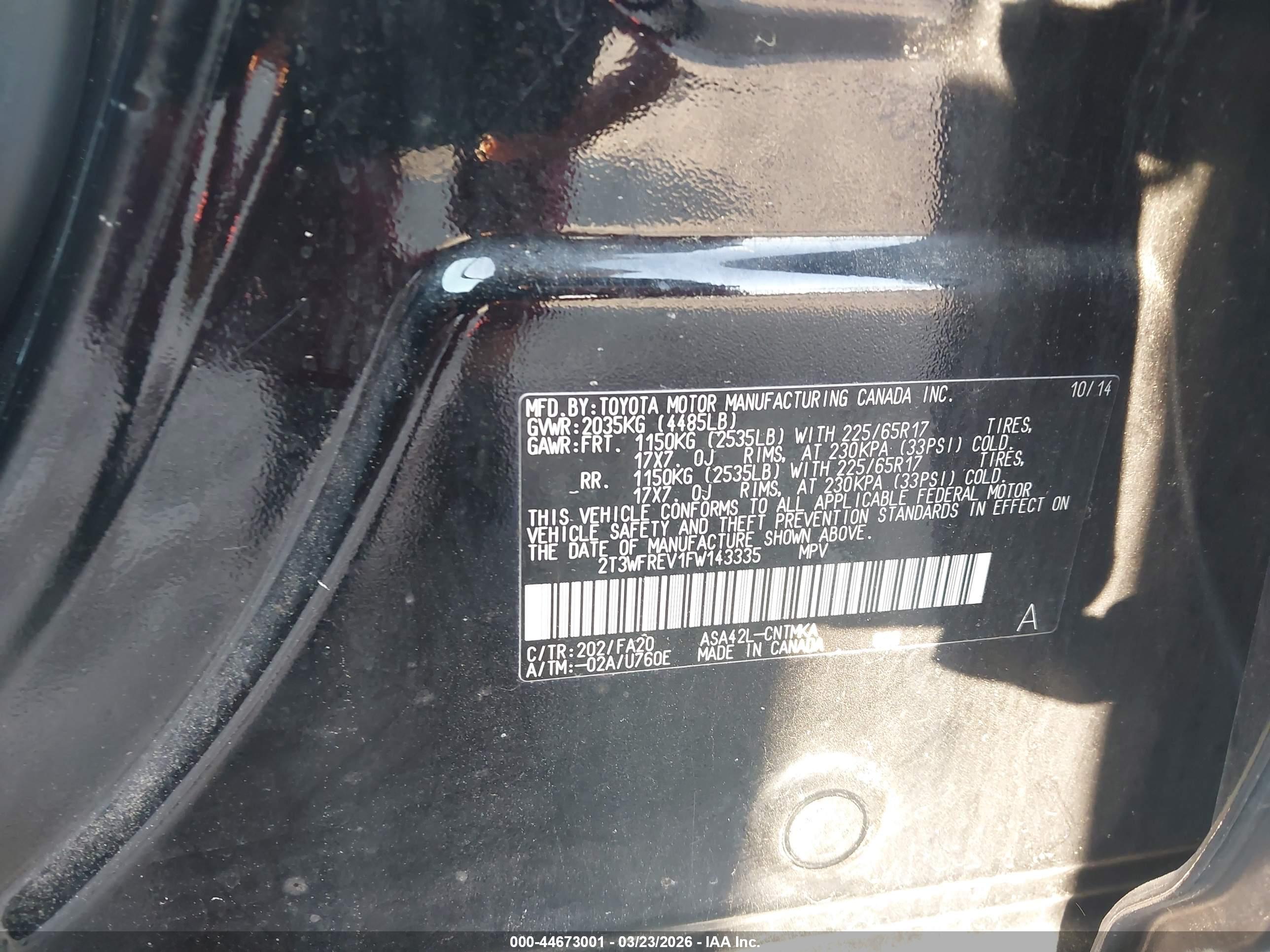 TOYOTA RAV4 image 9