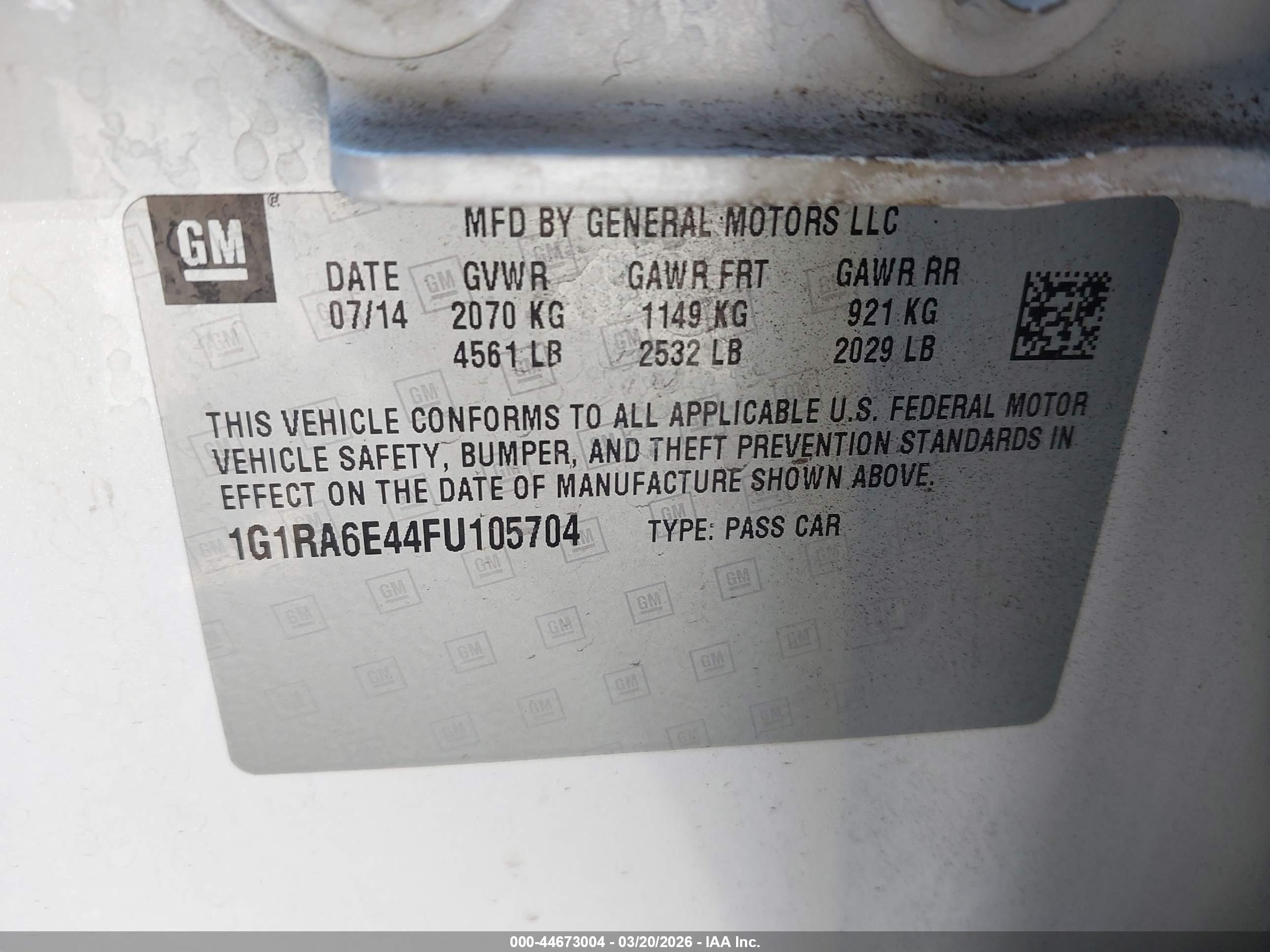 CHEVROLET VOLT image 9