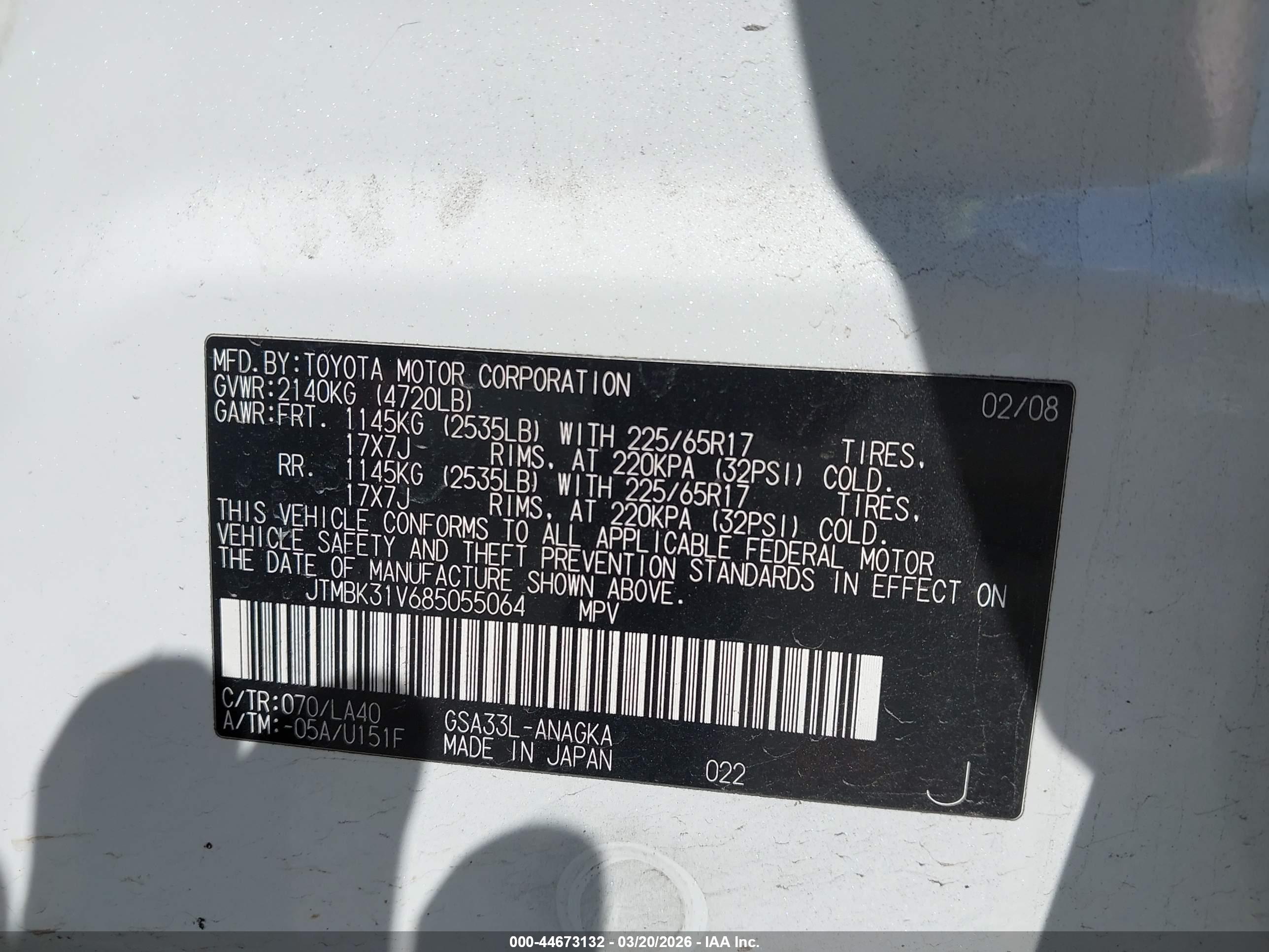 TOYOTA RAV4 image 9