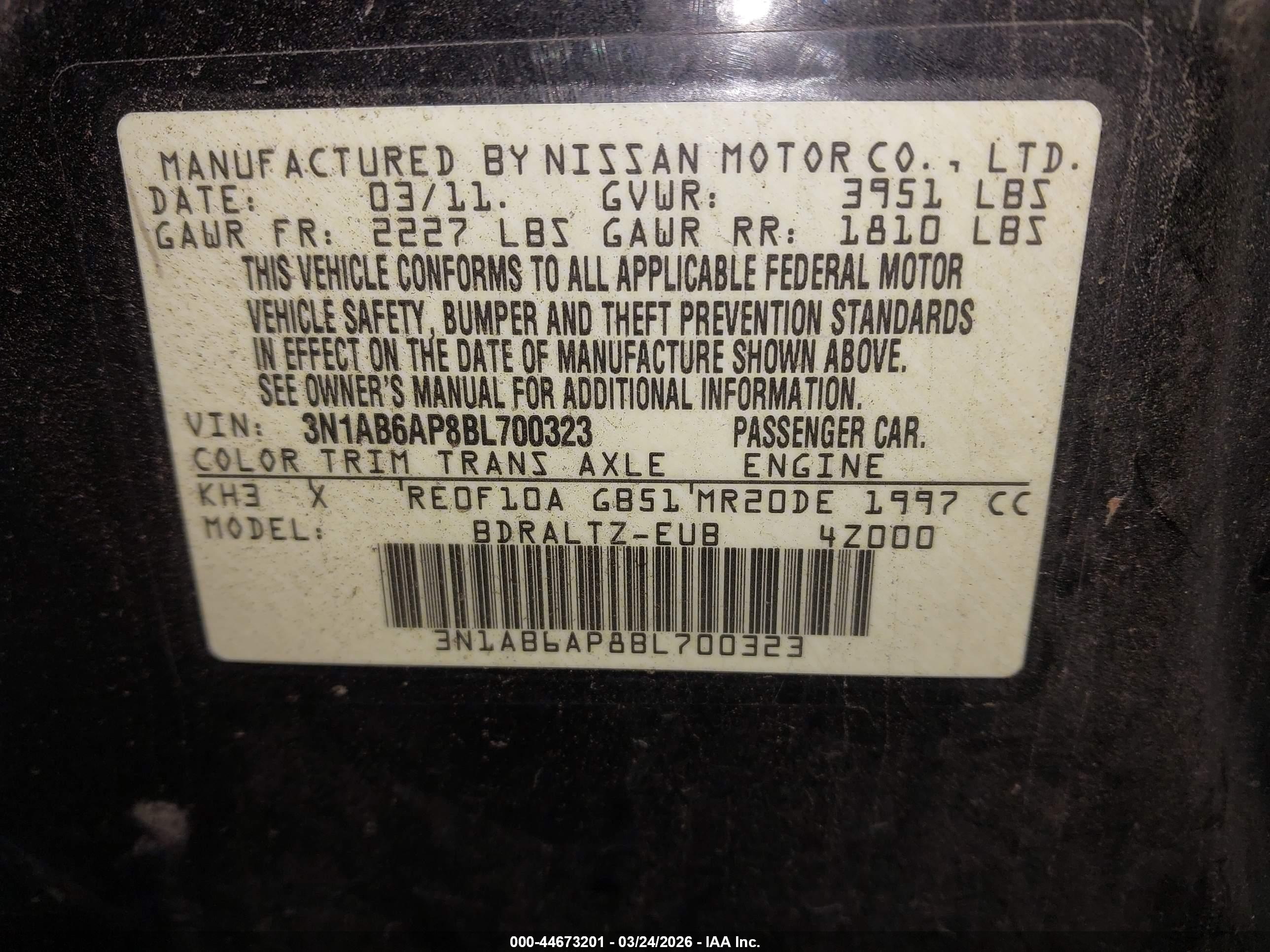 NISSAN SENTRA image 9