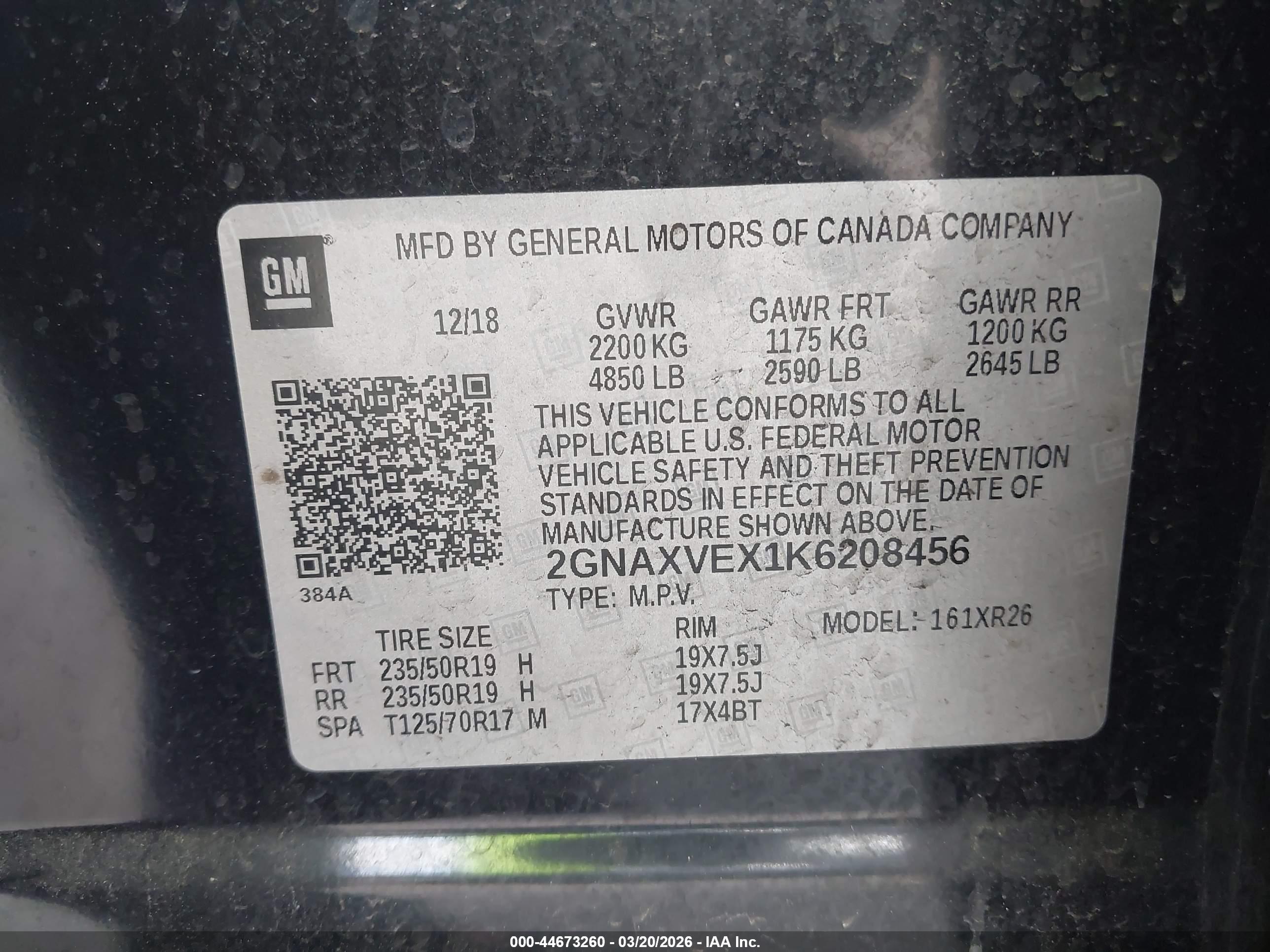 CHEVROLET EQUINOX image 9